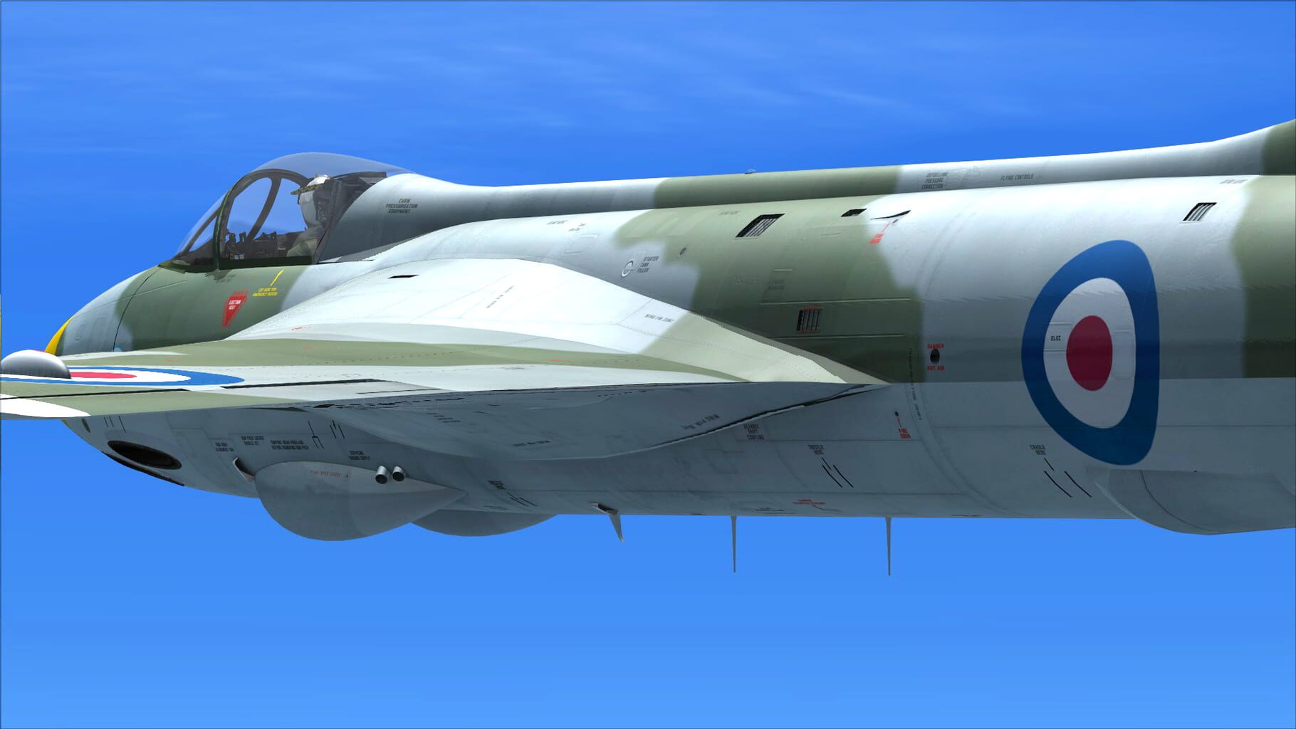 Microsoft Flight Simulator X: Steam Edition - Hawker Hunter F.6/FGA.9