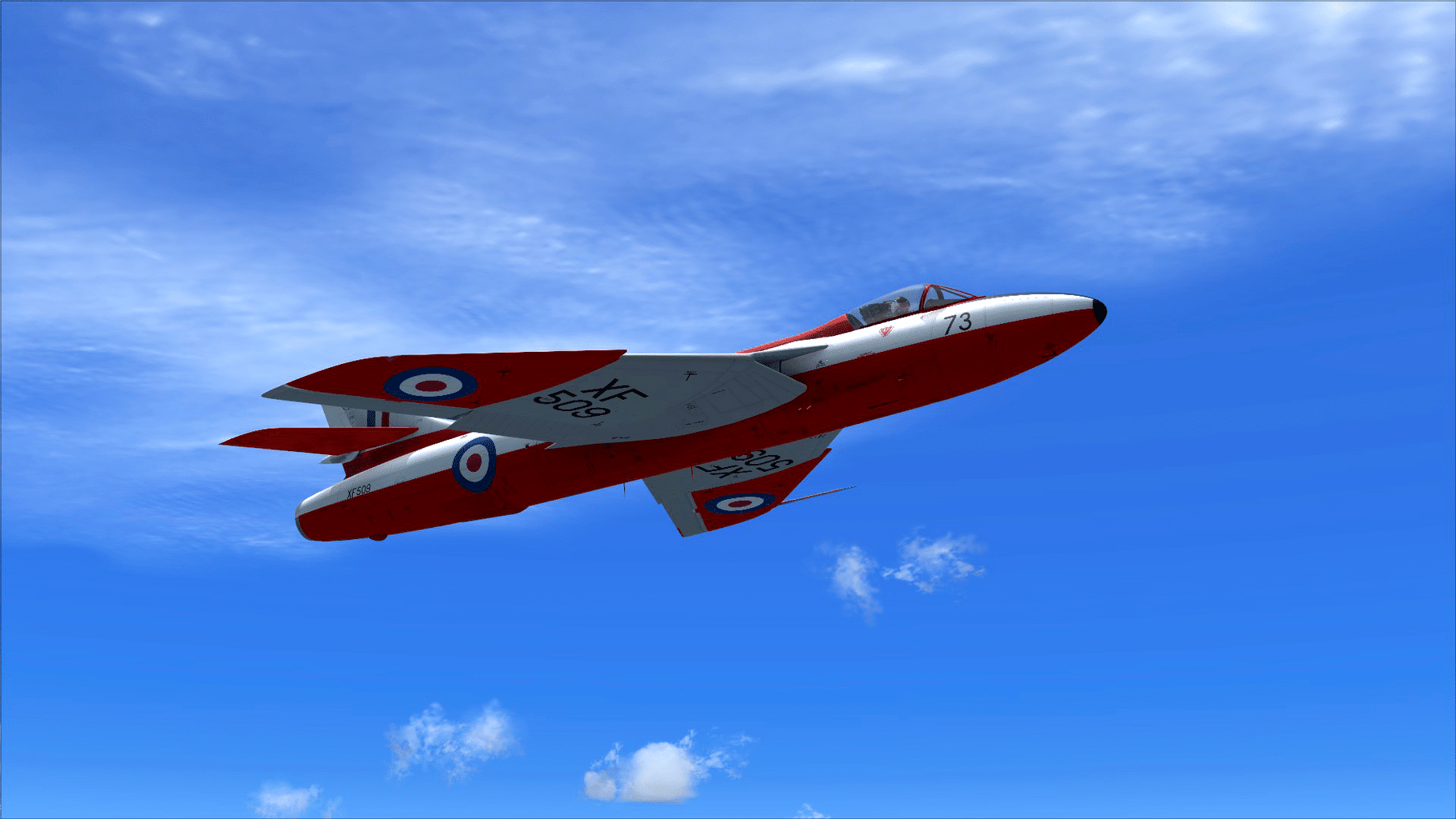 Microsoft Flight Simulator X: Steam Edition - Hawker Hunter F.6/FGA.9 screenshot