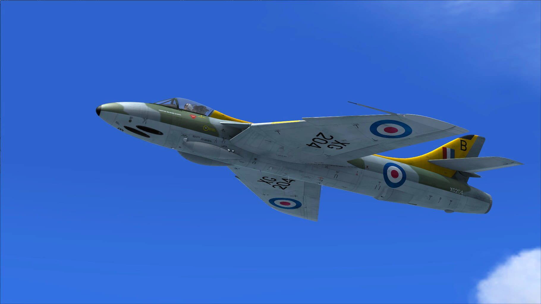 Microsoft Flight Simulator X: Steam Edition - Hawker Hunter F.6/FGA.9