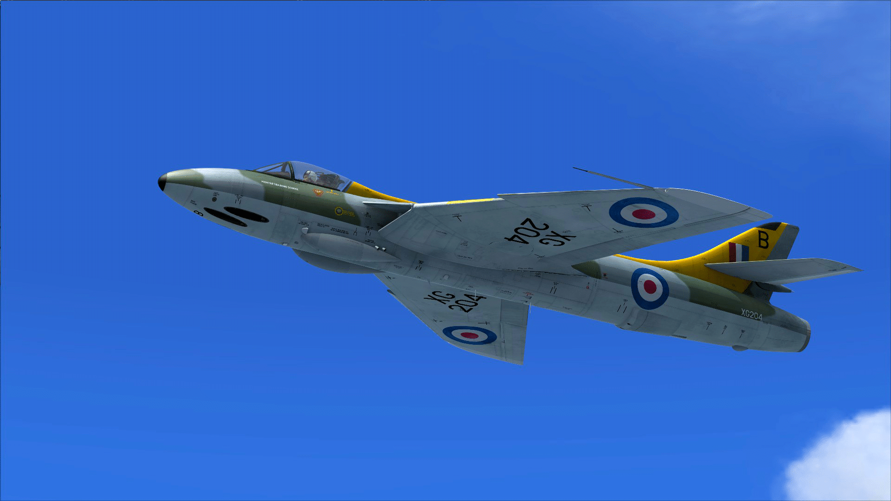 Microsoft Flight Simulator X: Steam Edition - Hawker Hunter F.6/FGA.9 screenshot