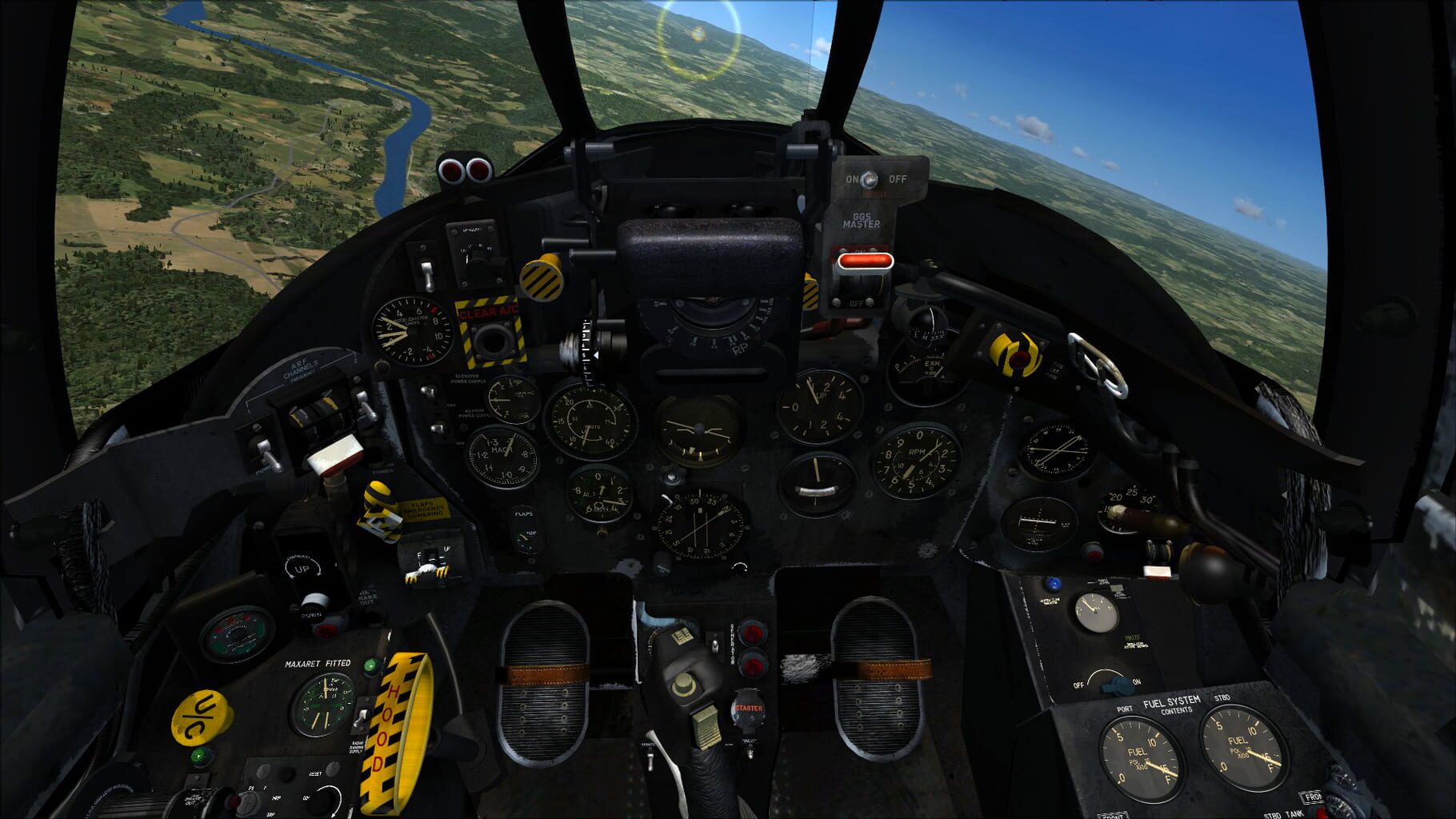 Microsoft Flight Simulator X: Steam Edition - Hawker Hunter F.6/FGA.9