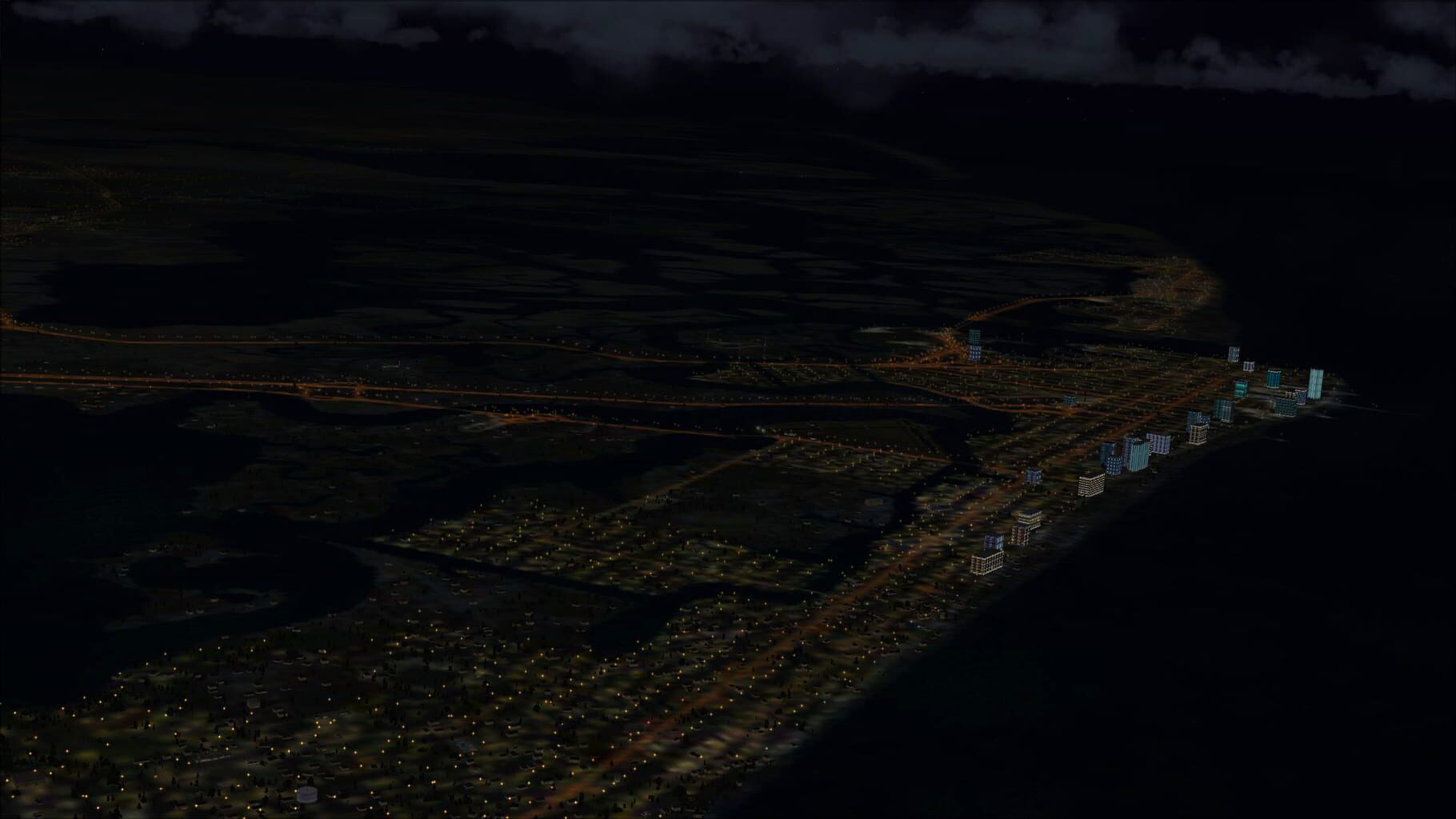 Microsoft Flight Simulator X: Steam Edition - Night Environment: New Jersey