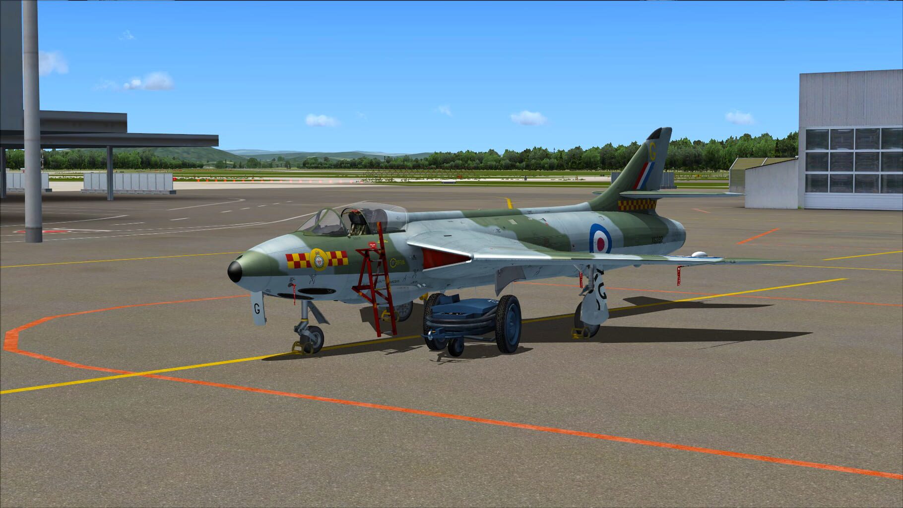 Microsoft Flight Simulator X: Steam Edition - Hawker Hunter F.6/FGA.9