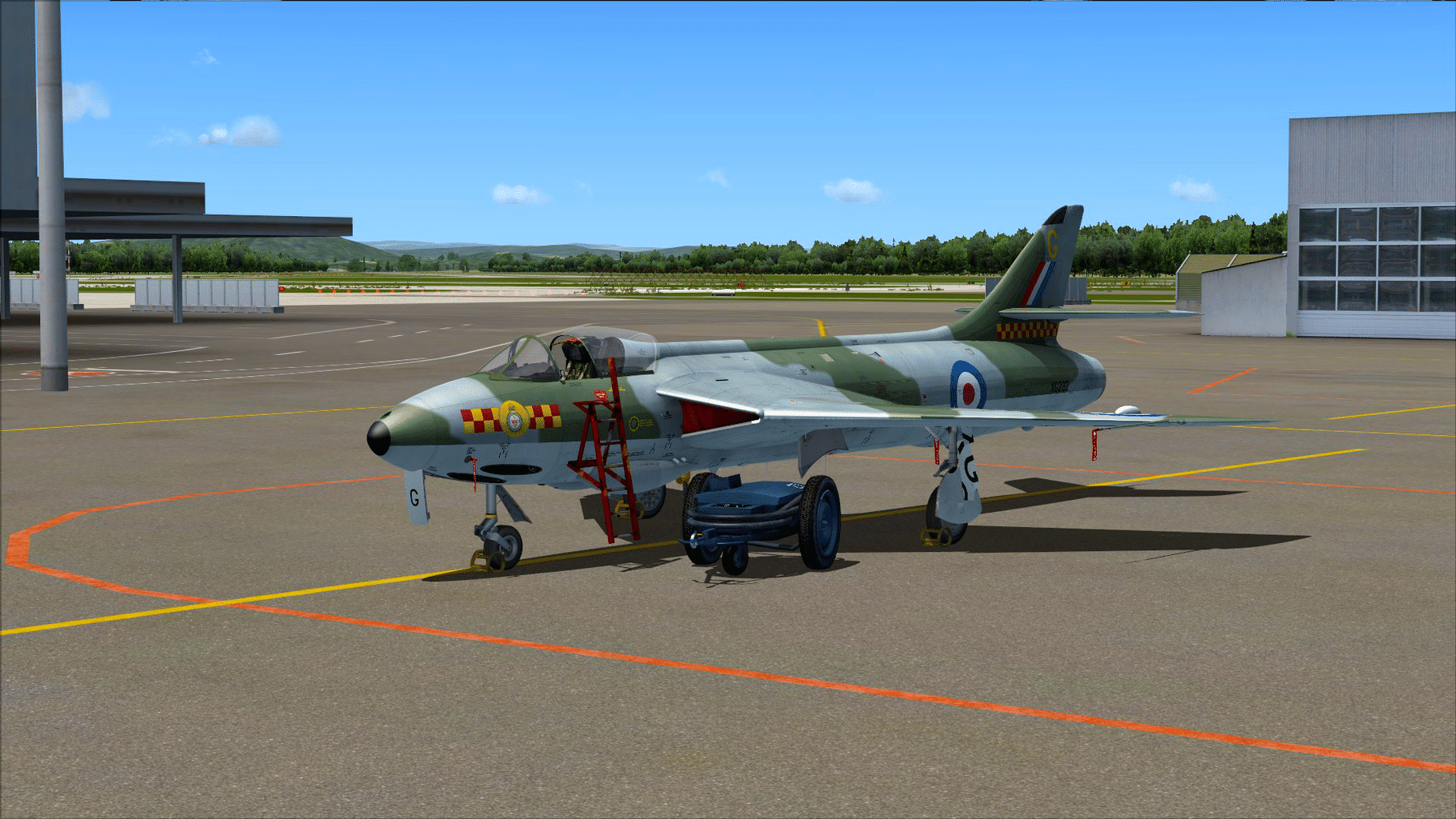 Microsoft Flight Simulator X: Steam Edition - Hawker Hunter F.6/FGA.9 screenshot