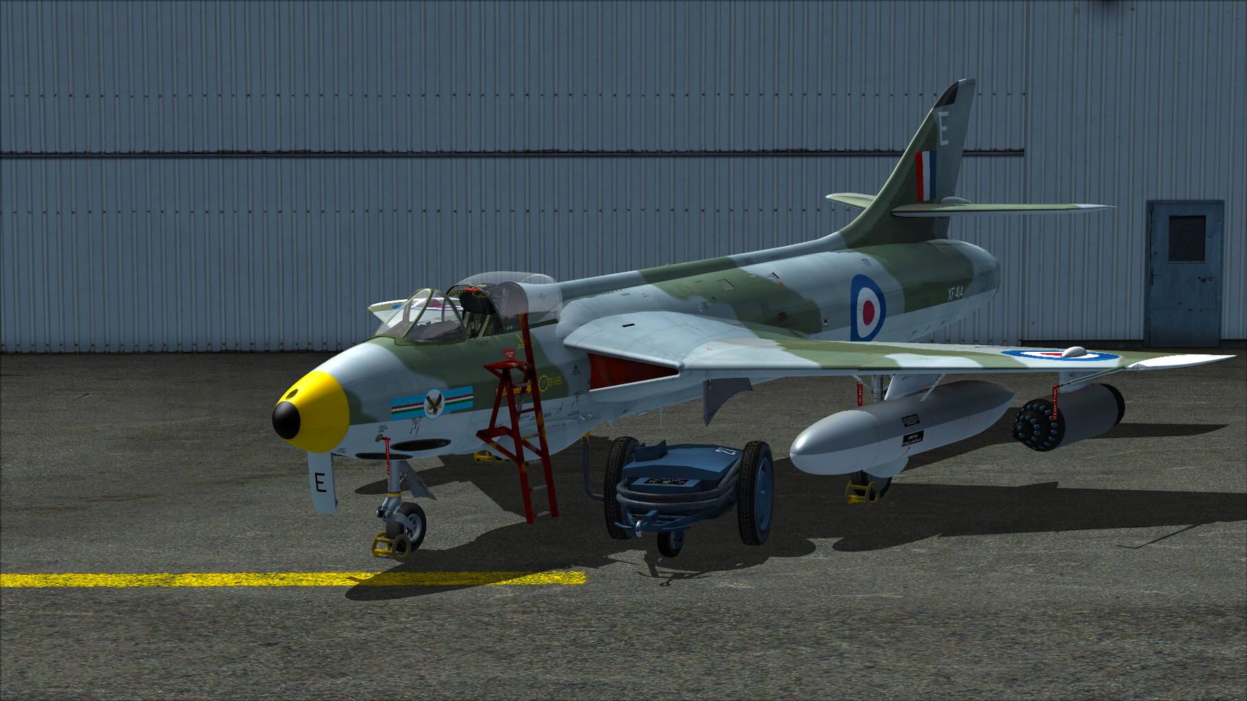 Microsoft Flight Simulator X: Steam Edition - Hawker Hunter F.6/FGA.9