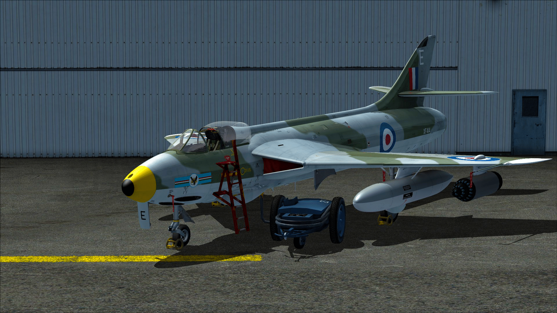 Microsoft Flight Simulator X: Steam Edition - Hawker Hunter F.6/FGA.9 screenshot