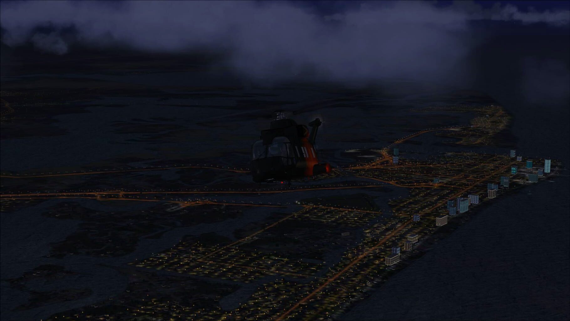 Microsoft Flight Simulator X: Steam Edition - Night Environment: New Jersey