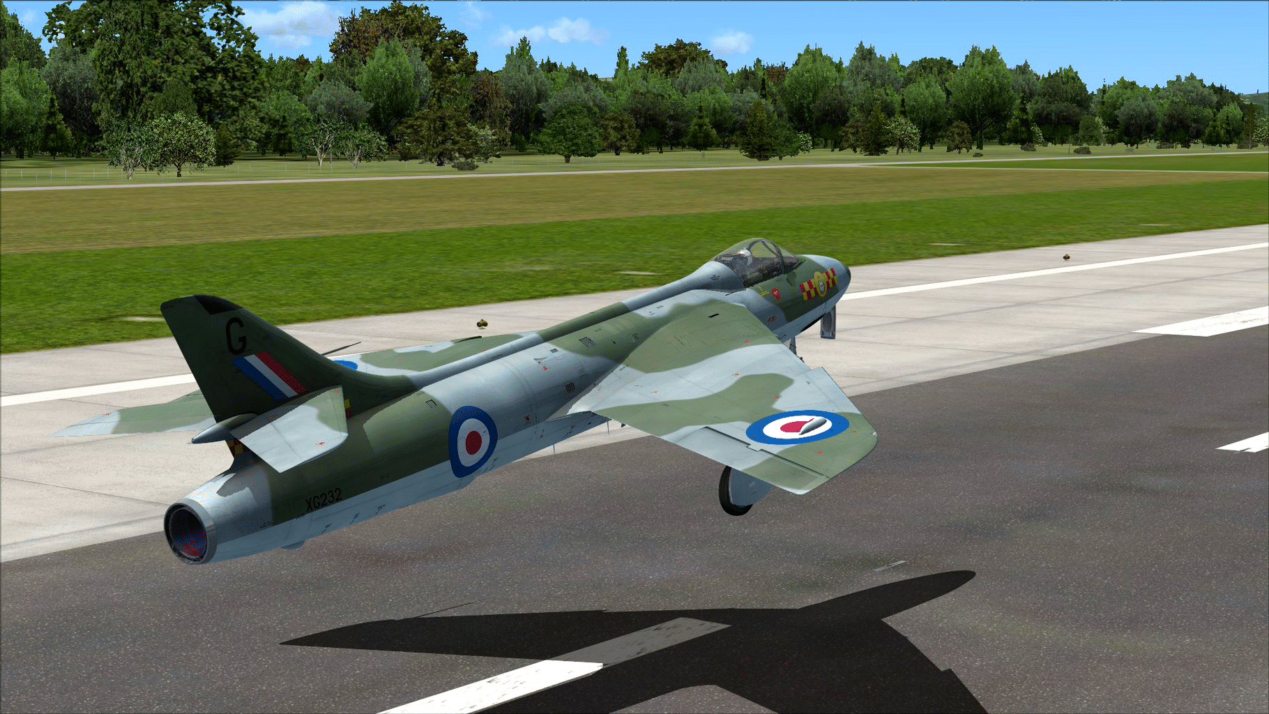 Microsoft Flight Simulator X: Steam Edition - Hawker Hunter F.6/FGA.9 screenshot