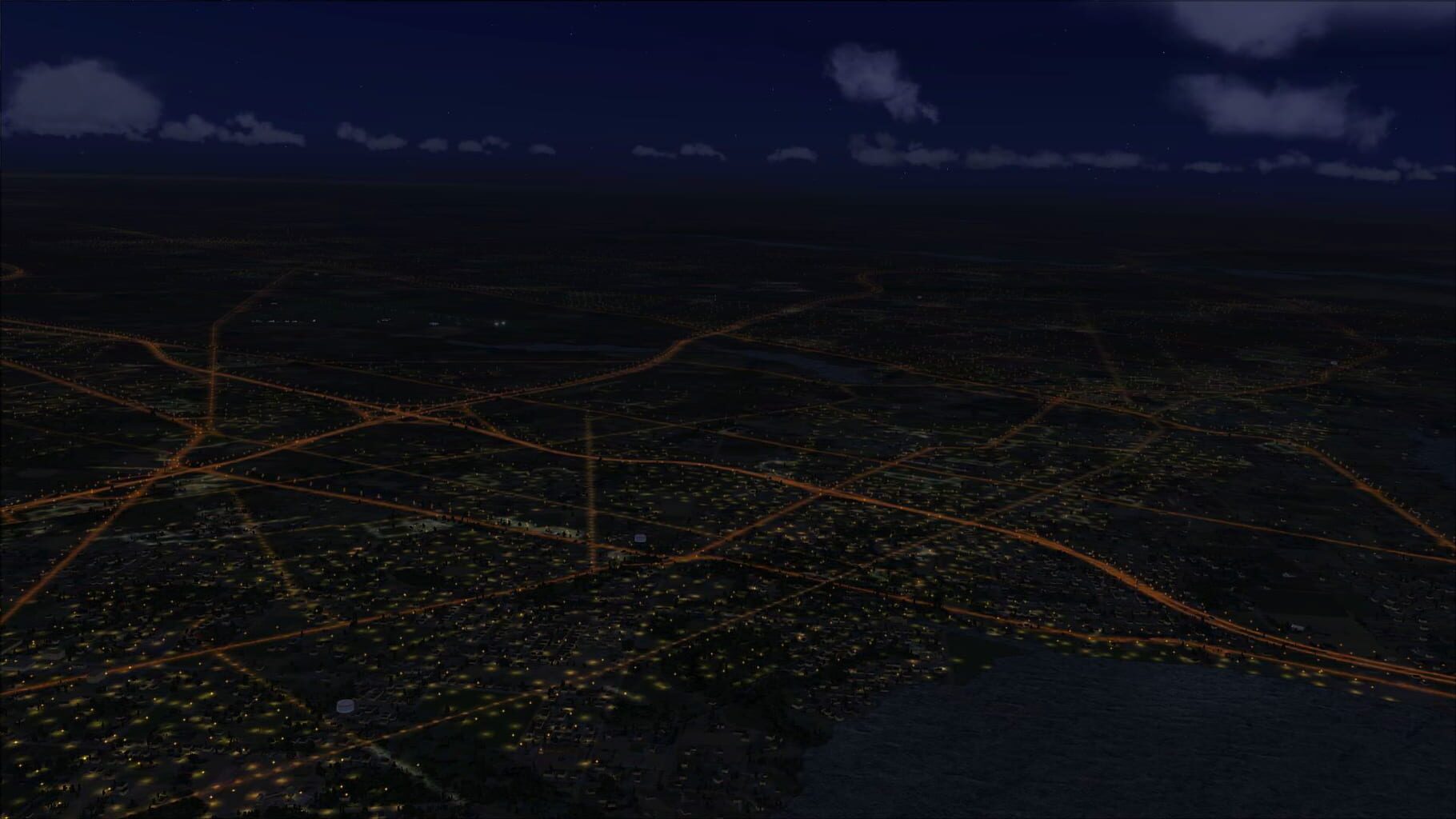 Microsoft Flight Simulator X: Steam Edition - Night Environment: New Jersey