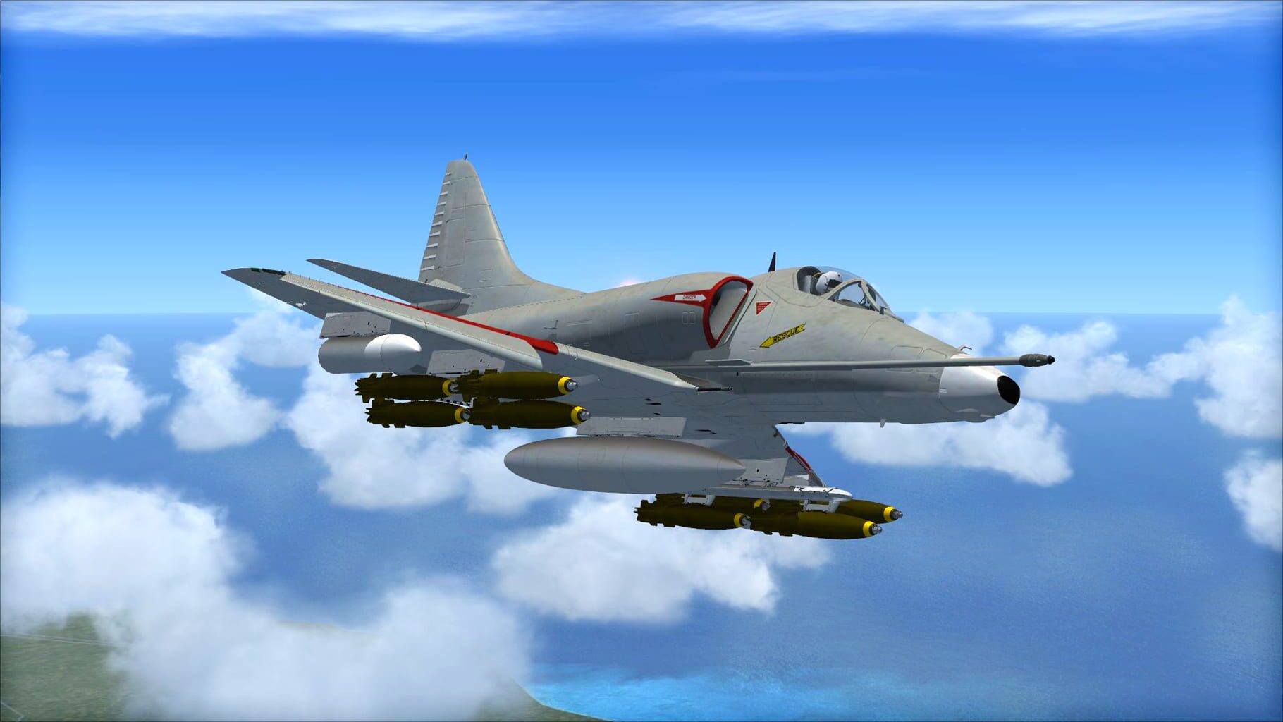 Microsoft Flight Simulator X: Steam Edition - McDonnell Douglas A-4 Skyhawk