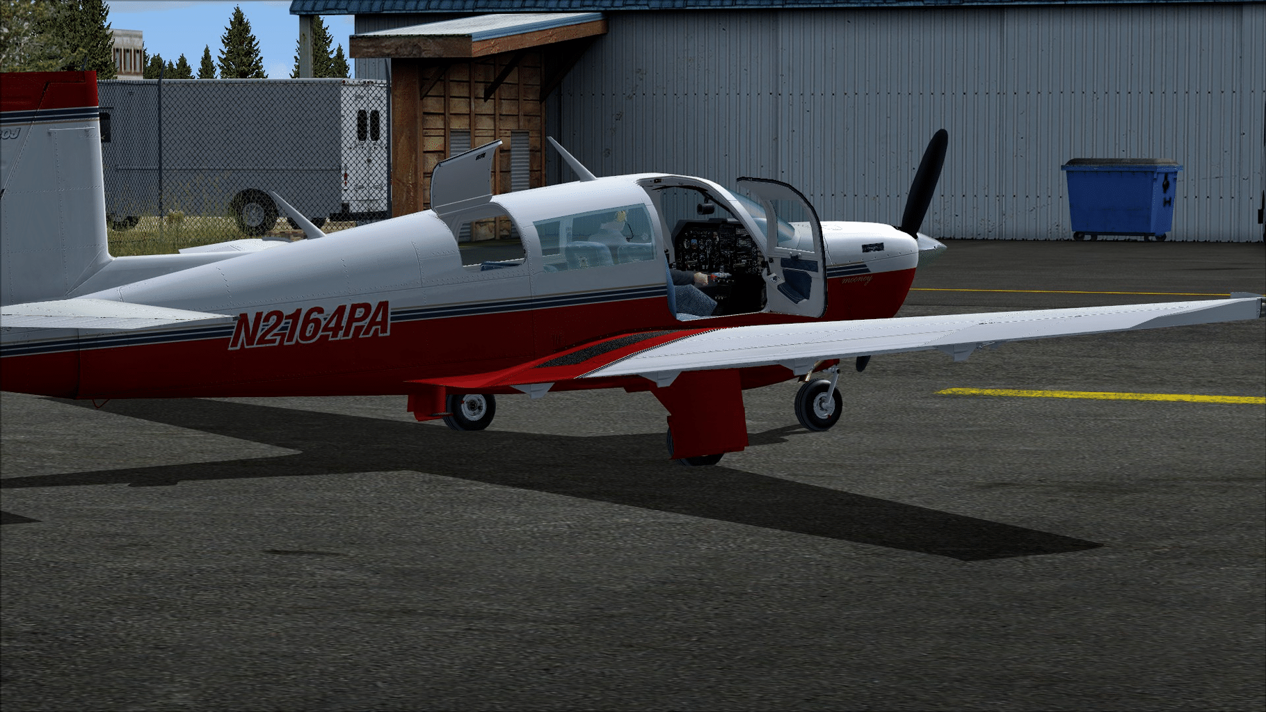 Microsoft Flight Simulator X: Steam Edition - Mooney M20J screenshot