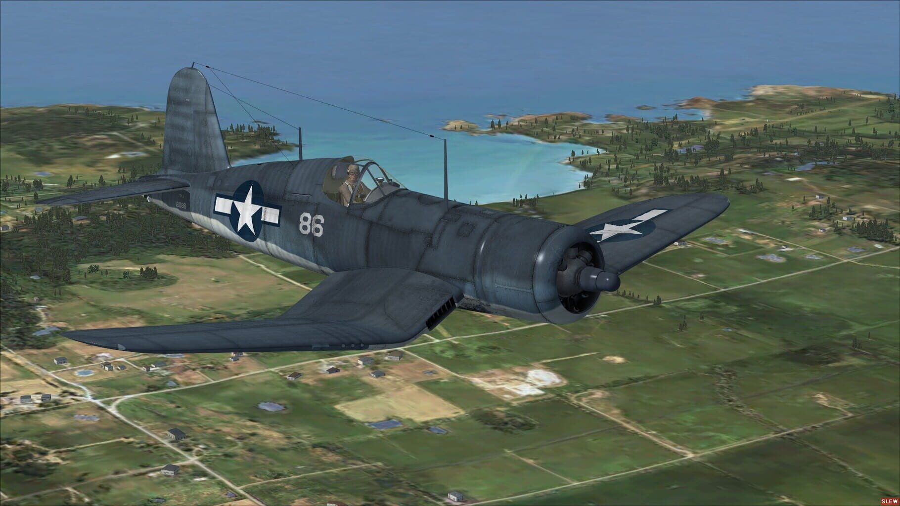 Microsoft Flight Simulator X: Steam Edition - Aircraft Factory F4U Corsair