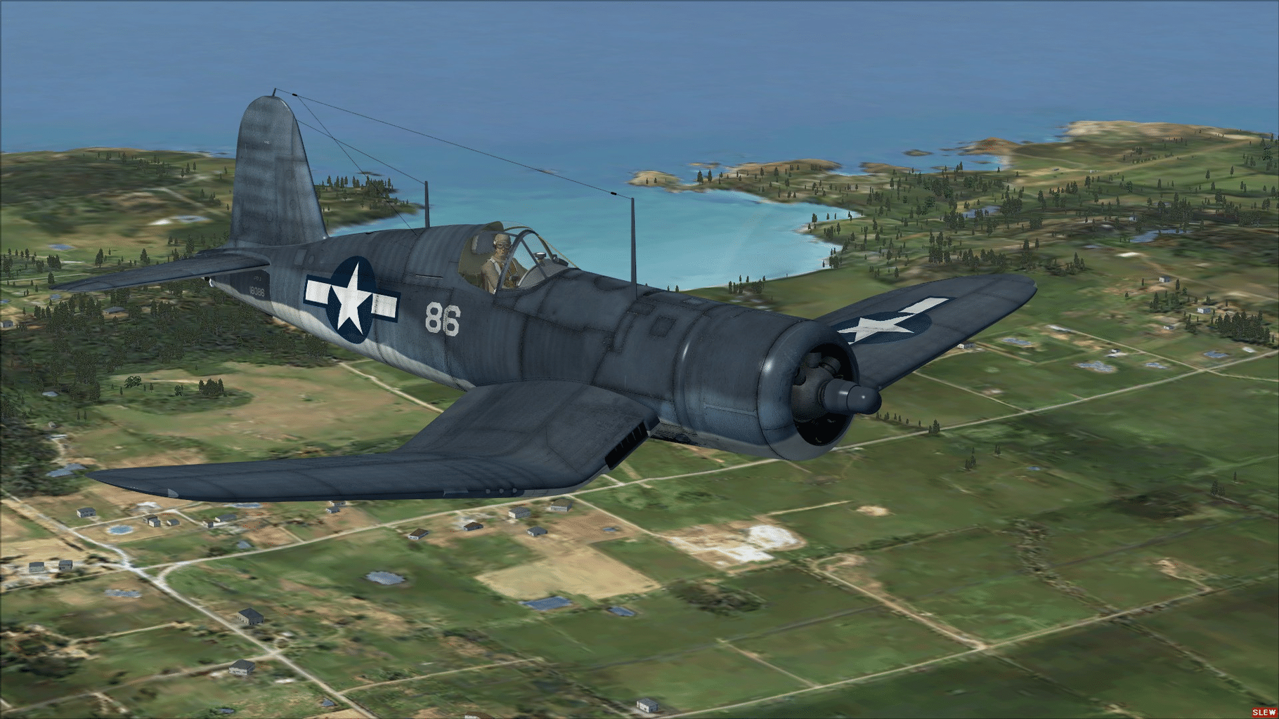 Microsoft Flight Simulator X: Steam Edition - Aircraft Factory F4U Corsair screenshot