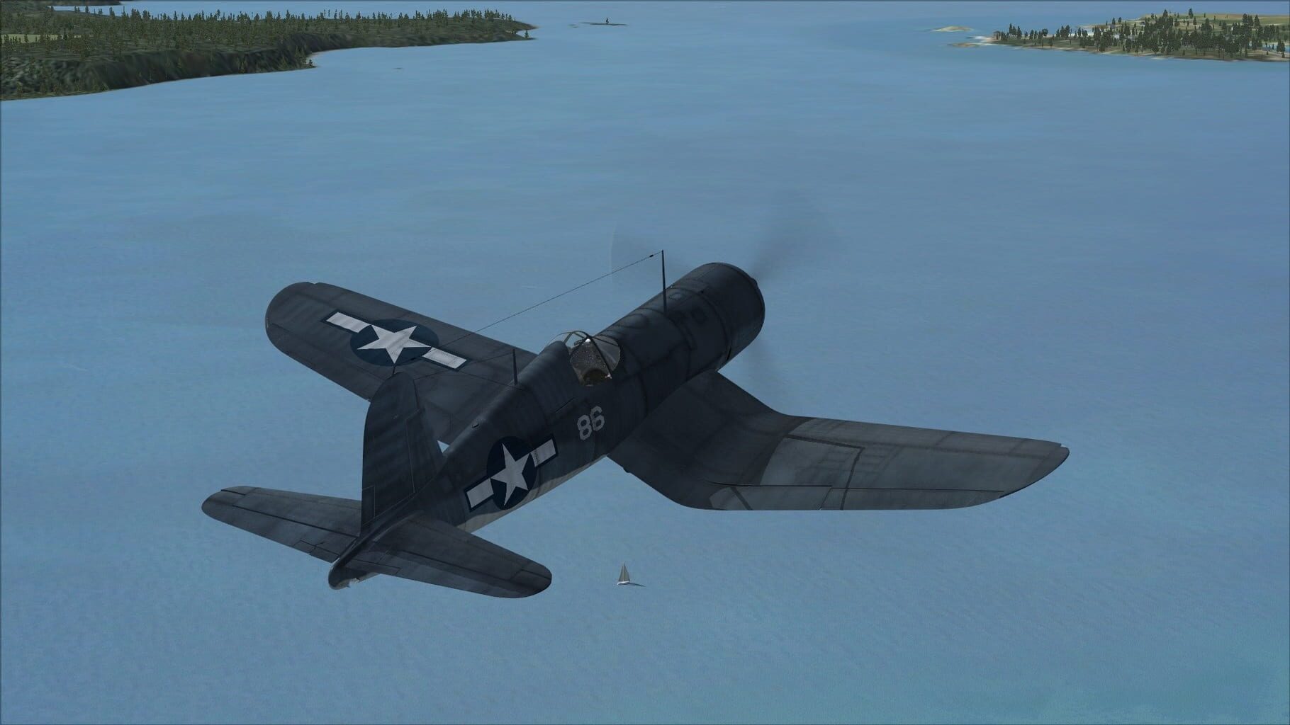 Microsoft Flight Simulator X: Steam Edition - Aircraft Factory F4U Corsair