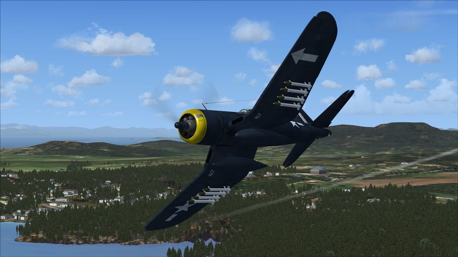 Microsoft Flight Simulator X: Steam Edition - Aircraft Factory F4U Corsair