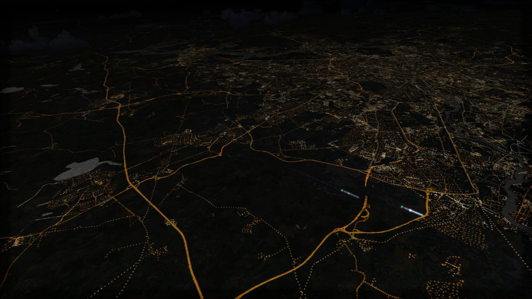 Microsoft Flight Simulator X: Steam Edition - Night Environment: Germany