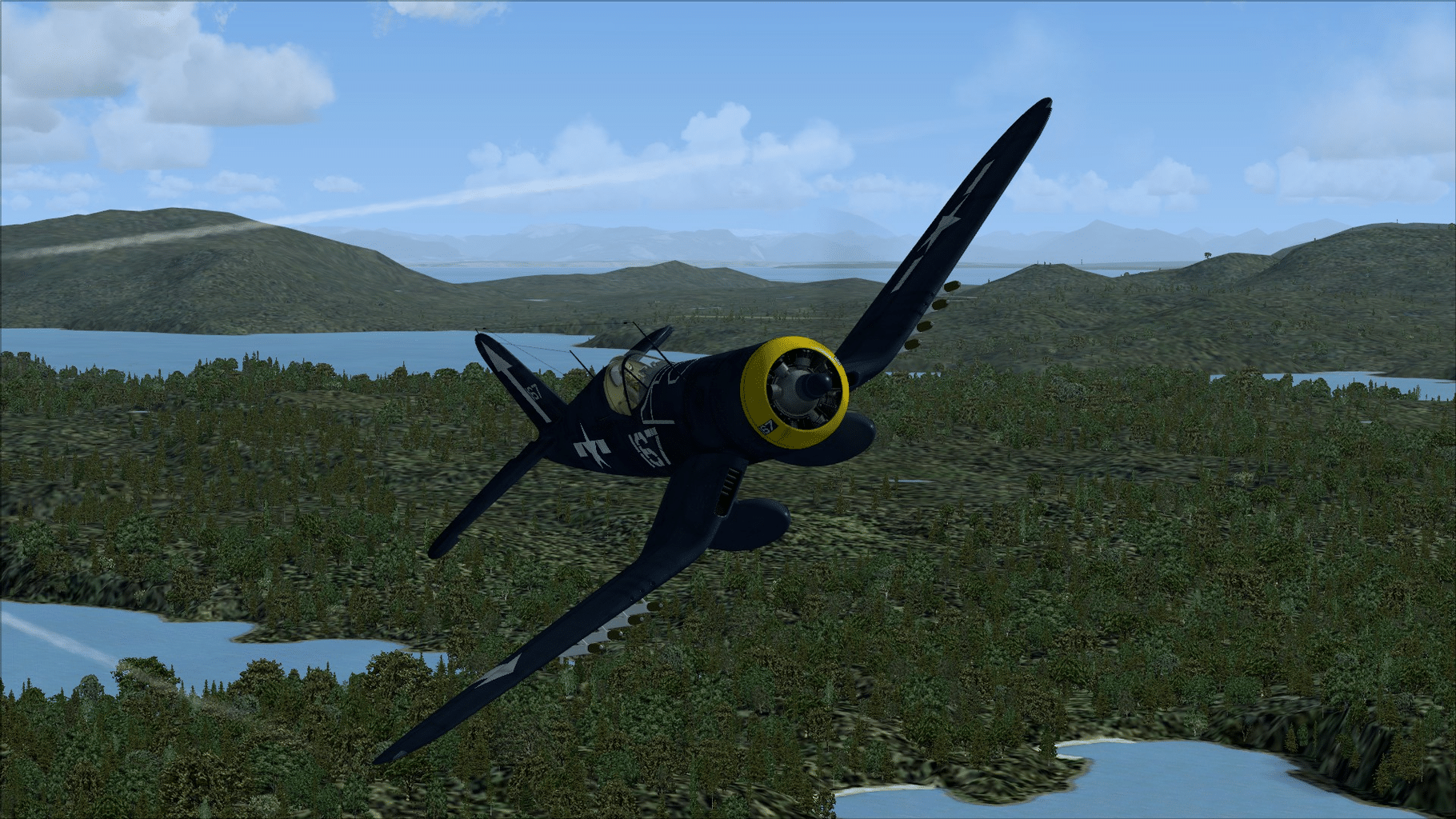 Microsoft Flight Simulator X: Steam Edition - Aircraft Factory F4U Corsair screenshot