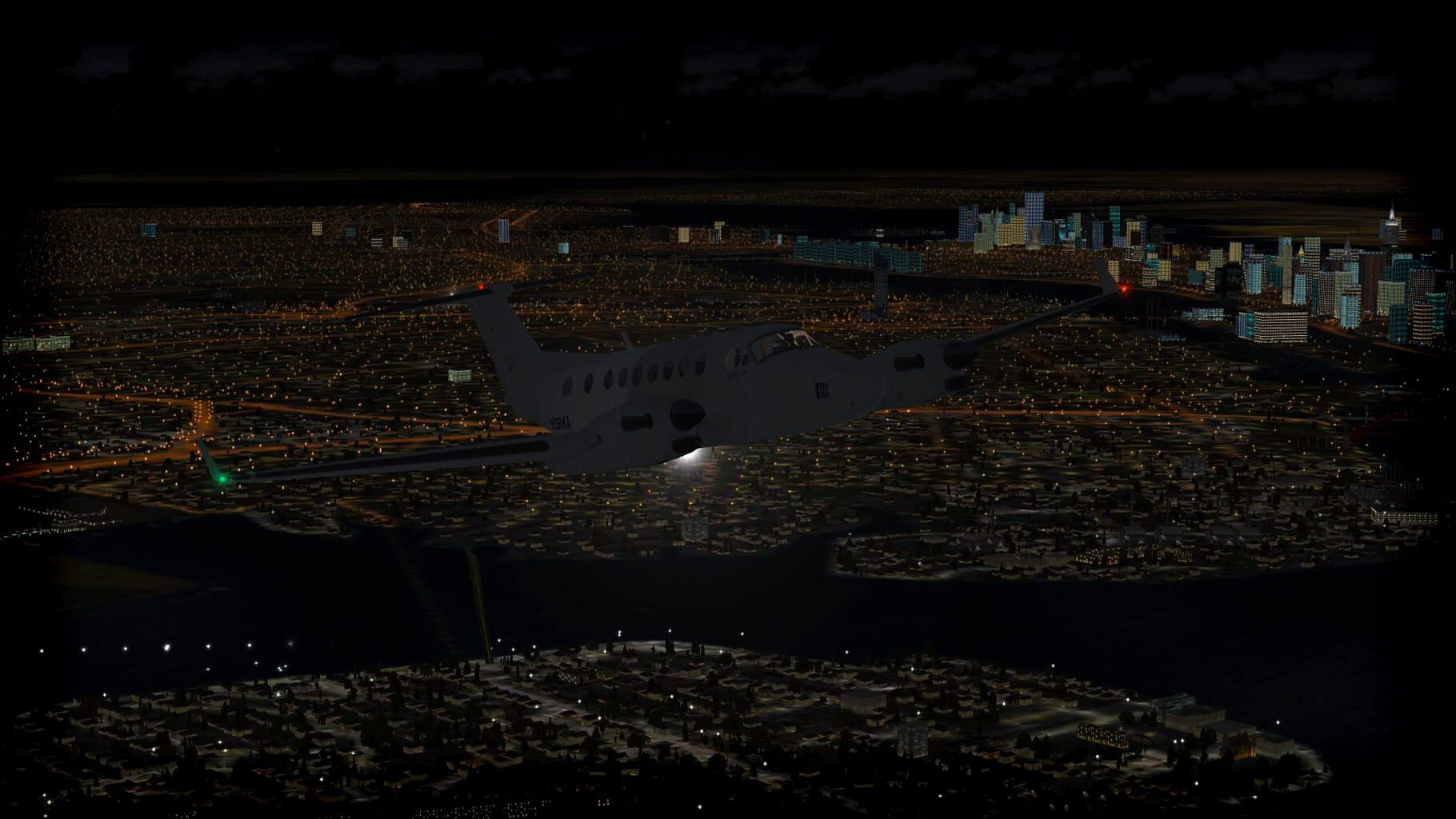 Microsoft Flight Simulator X: Steam Edition - Night Environment: New York