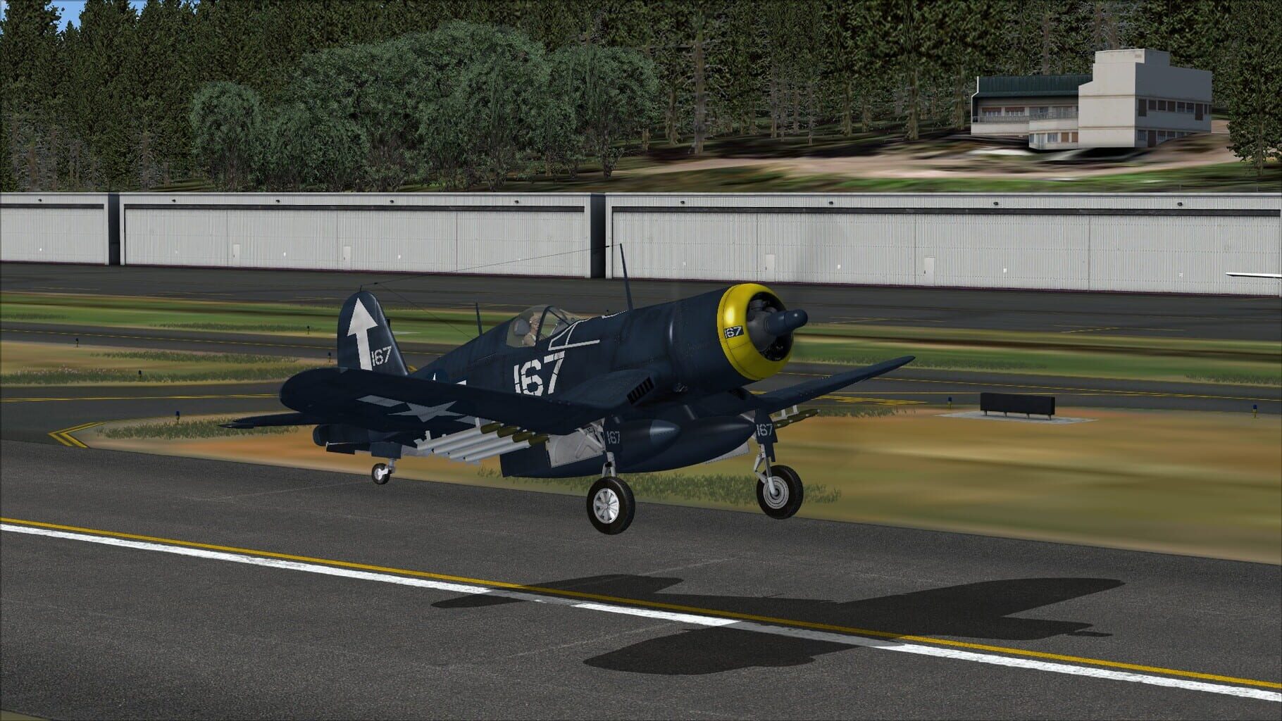 Microsoft Flight Simulator X: Steam Edition - Aircraft Factory F4U Corsair