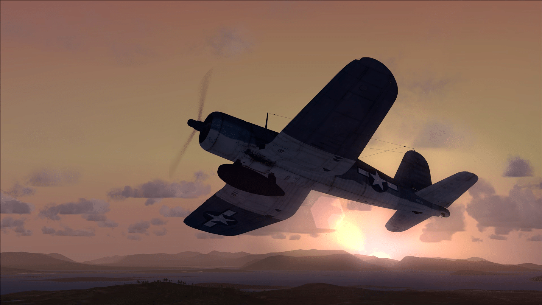 Microsoft Flight Simulator X: Steam Edition - Aircraft Factory F4U Corsair screenshot