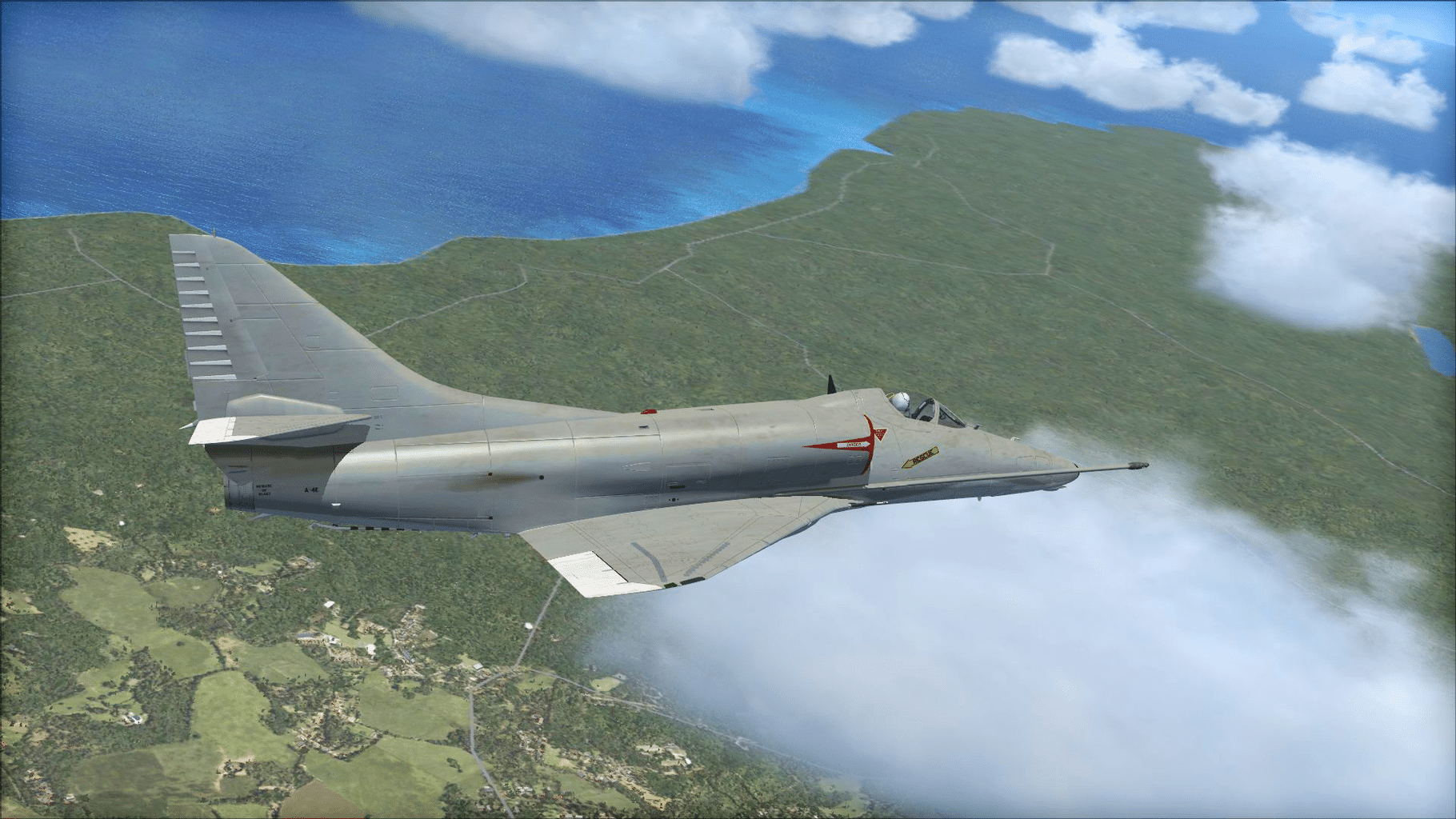 Microsoft Flight Simulator X: Steam Edition - McDonnell Douglas A-4 Skyhawk screenshot