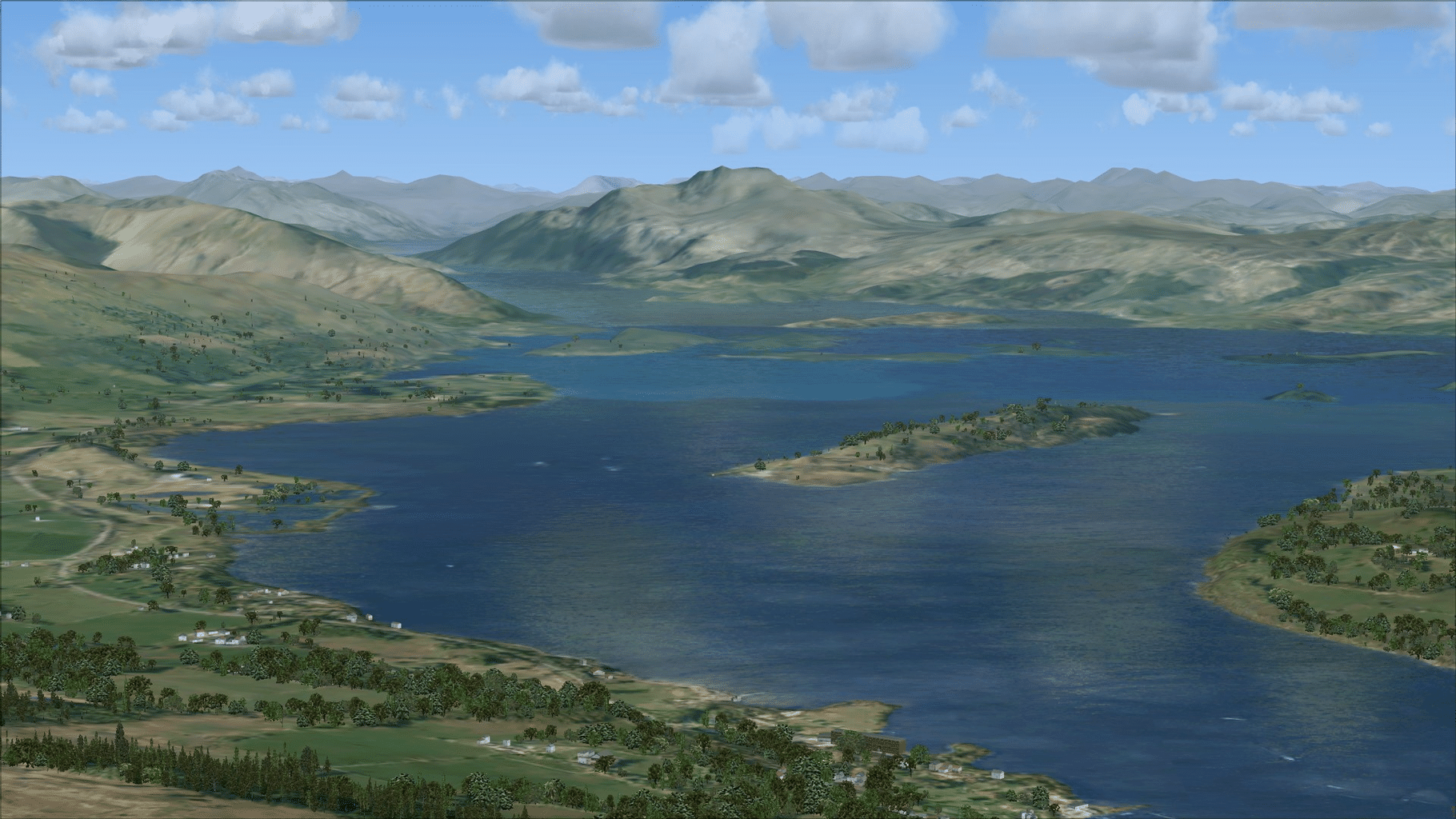 Microsoft Flight Simulator X: Steam Edition - VFR Real Scenery NexGen 3D - Vol. 4: Scotland screenshot