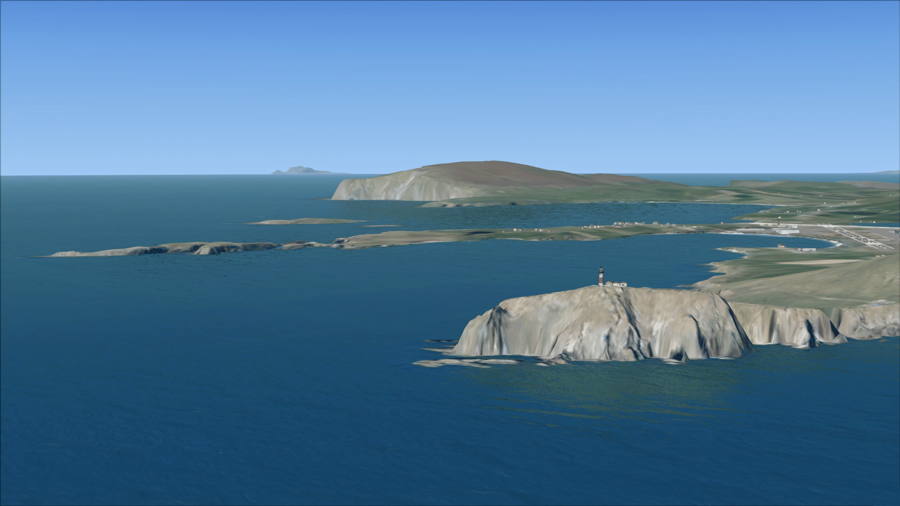 Microsoft Flight Simulator X: Steam Edition - VFR Real Scenery NexGen 3D - Vol. 4: Scotland screenshot