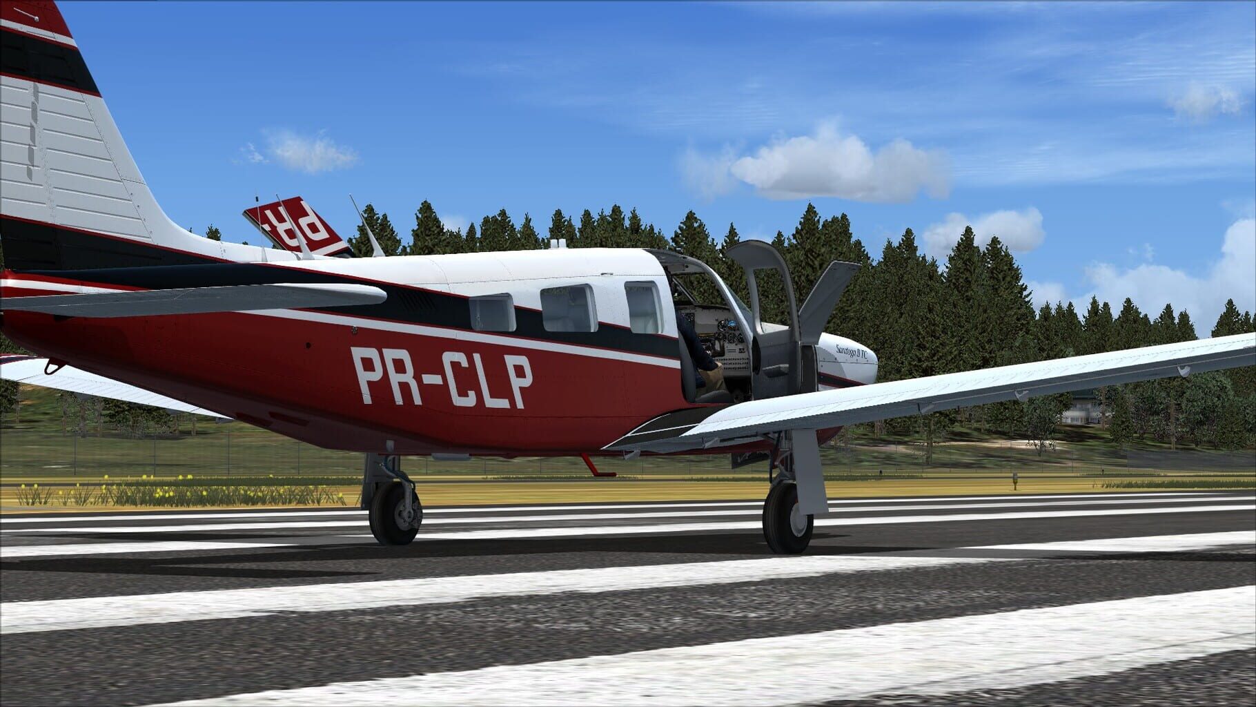 Microsoft Flight Simulator X: Steam Edition - Piper PA-32 Saratoga II TC