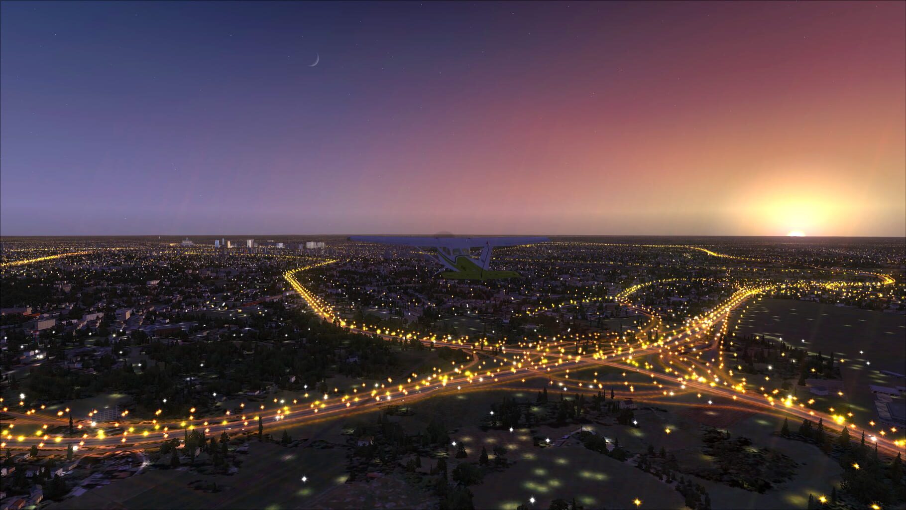 Microsoft Flight Simulator X: Steam Edition - Night Environment Benelux