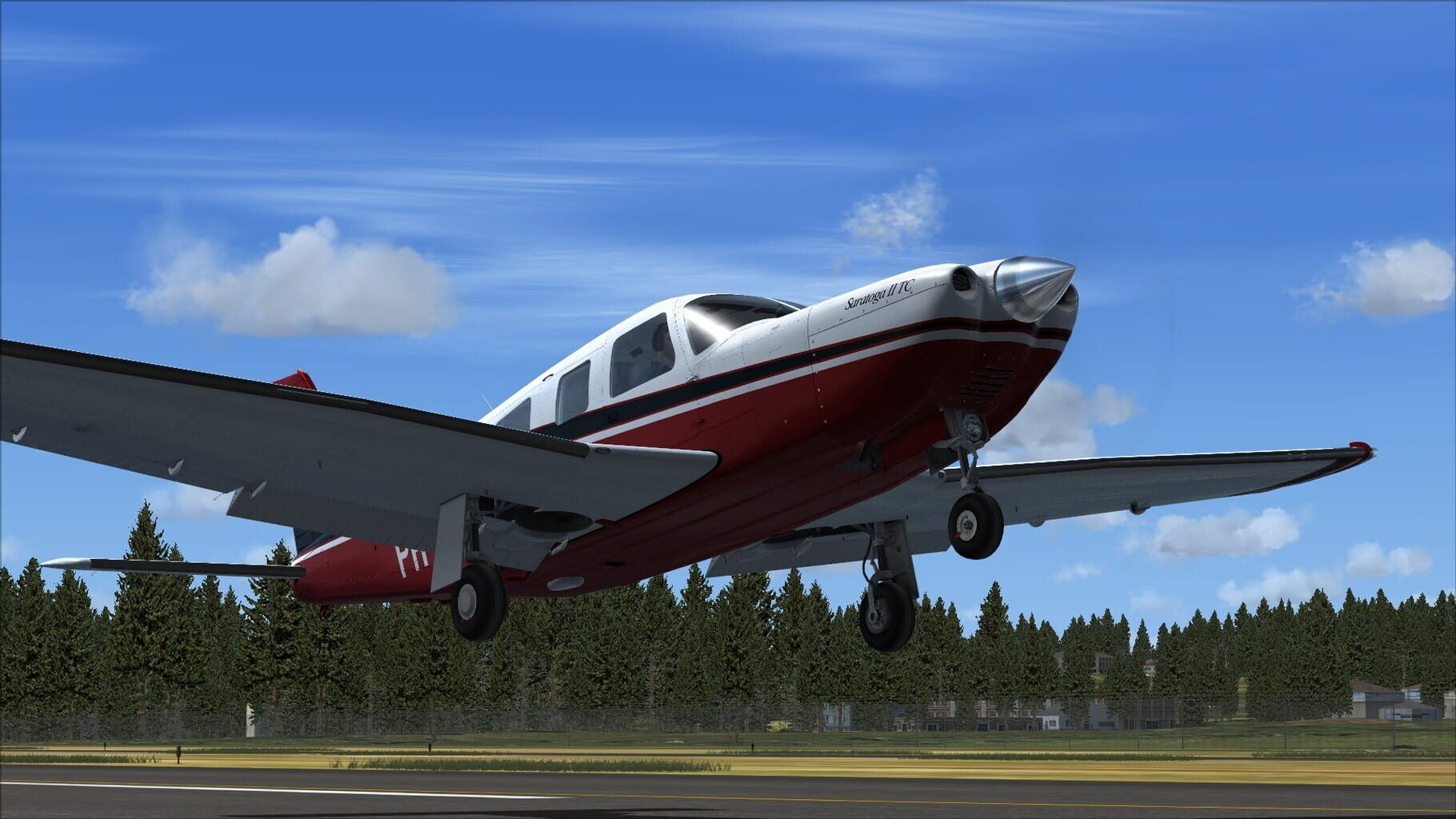 Microsoft Flight Simulator X: Steam Edition - Piper PA-32 Saratoga II TC