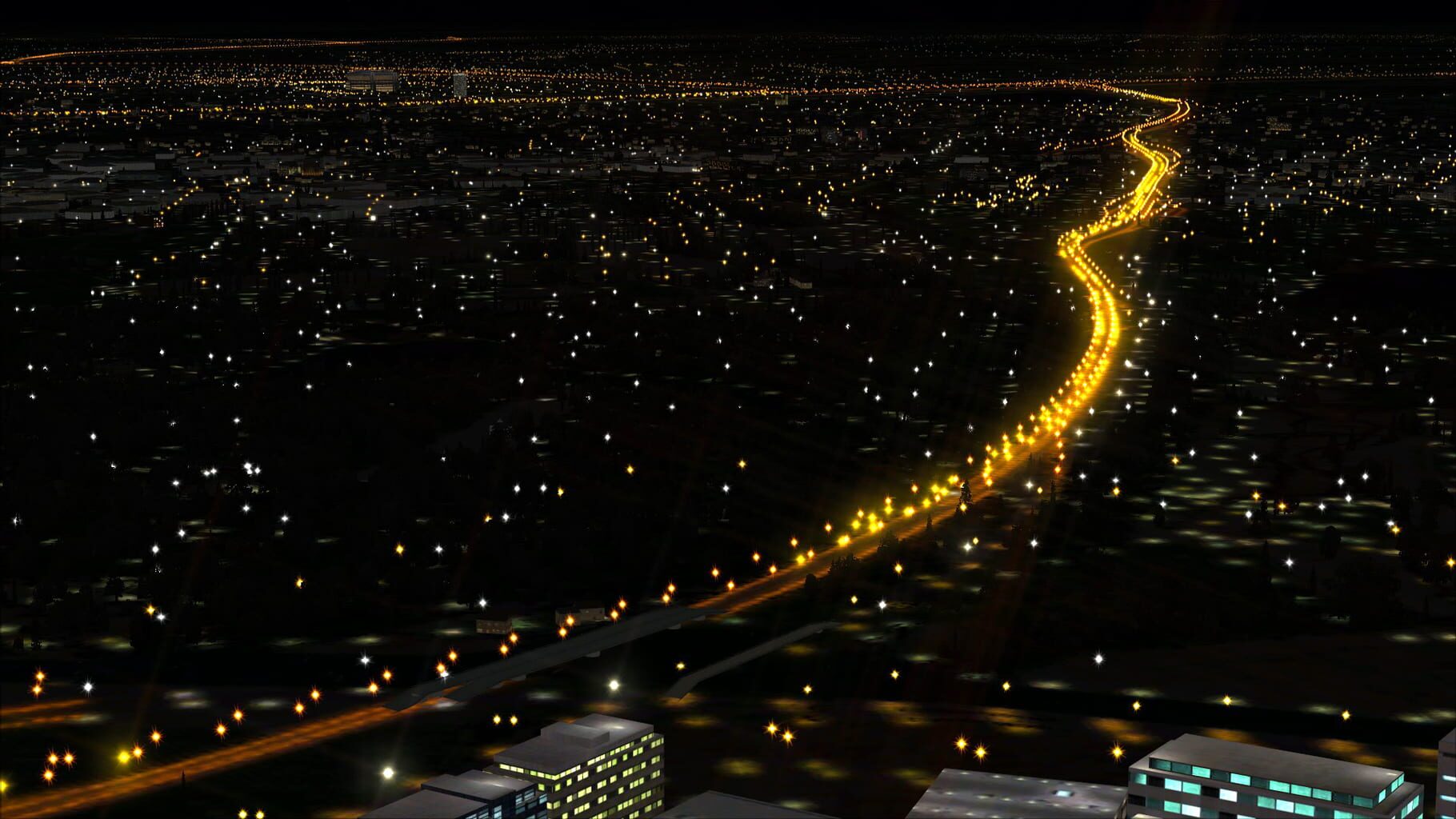 Microsoft Flight Simulator X: Steam Edition - Night Environment Benelux