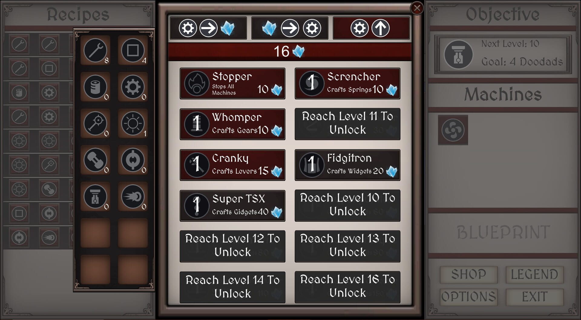 Widgets and Gidgets - Screenshot