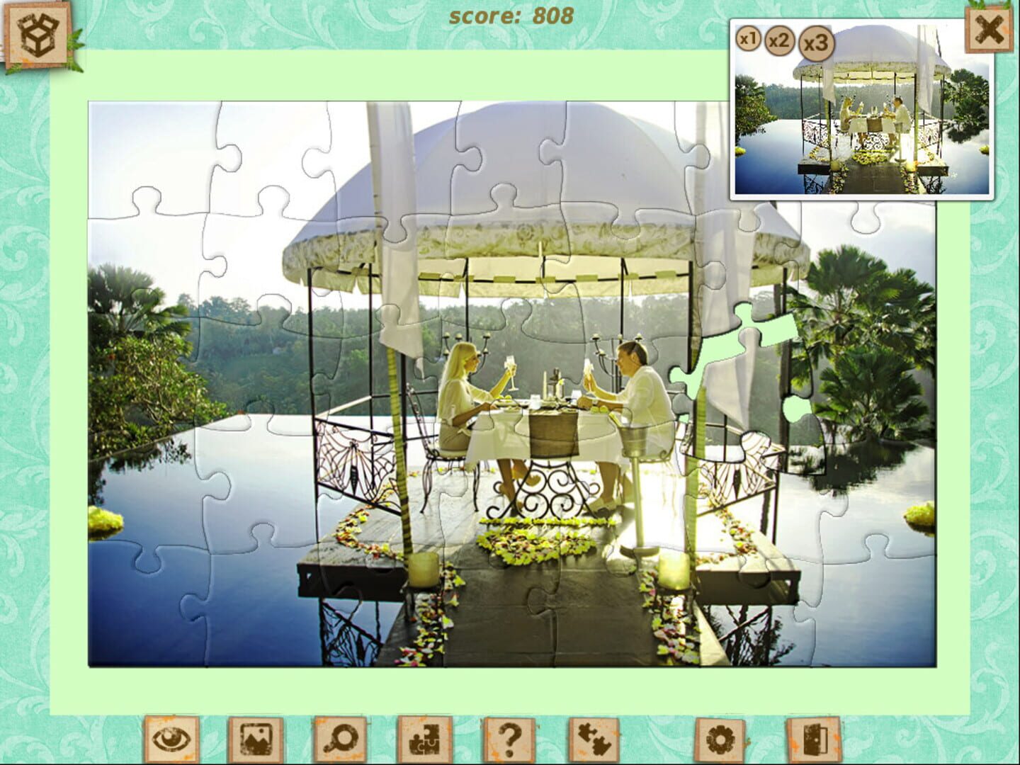 Captura de pantalla - 1001 Jigsaw Home Sweet Home Wedding Ceremony