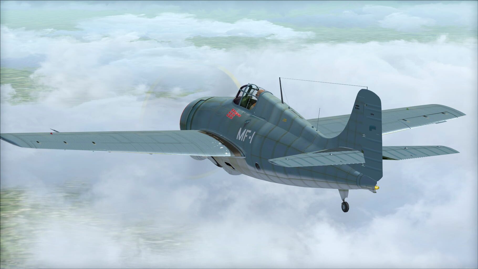 Microsoft Flight Simulator X: Steam Edition - Grumman F4F Wildcat & Martlet