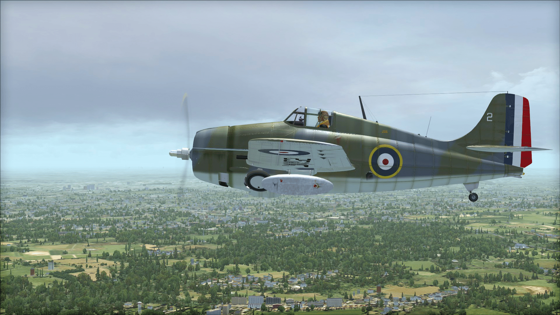 Microsoft Flight Simulator X: Steam Edition - Grumman F4F Wildcat & Martlet screenshot