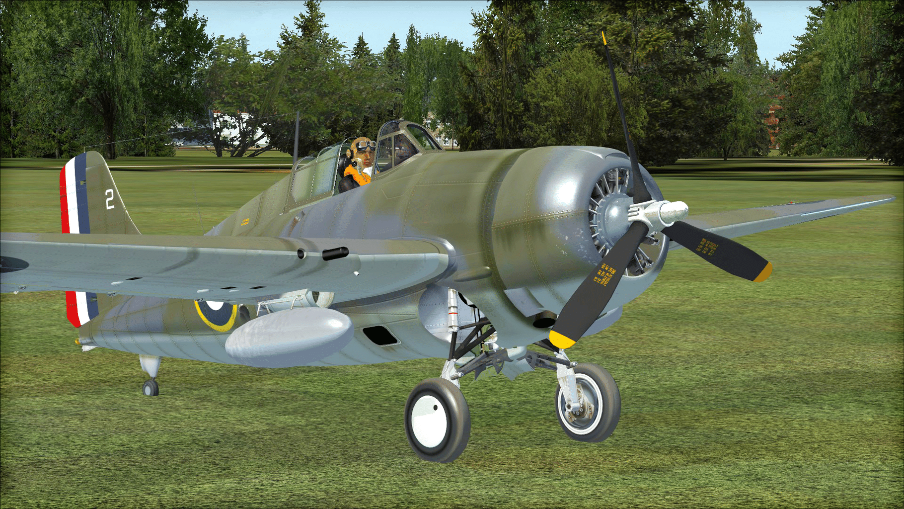 Microsoft Flight Simulator X: Steam Edition - Grumman F4F Wildcat & Martlet screenshot