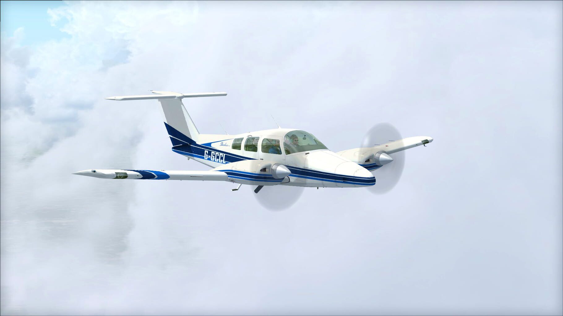 Microsoft Flight Simulator X: Steam Edition - Beechcraft Duchess 76