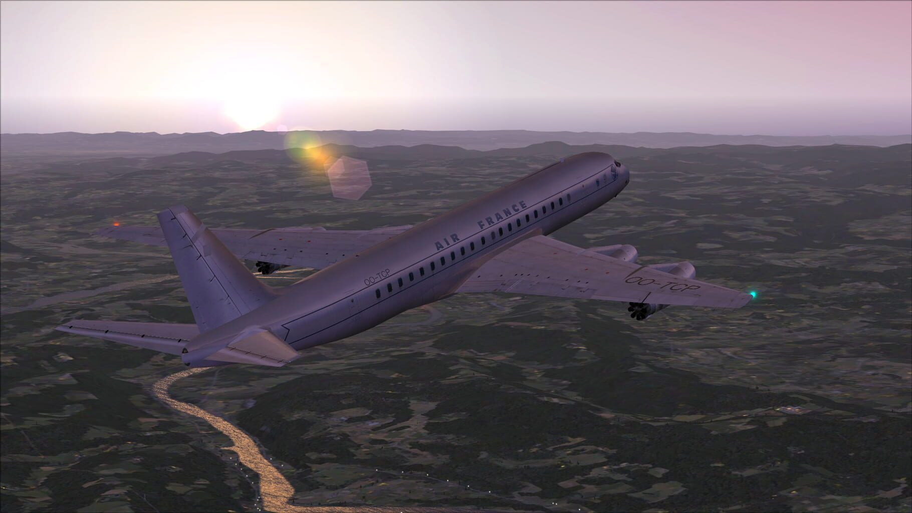 Microsoft Flight Simulator X: Steam Edition - McDonnell Douglas DC-8 Series 10 - 40