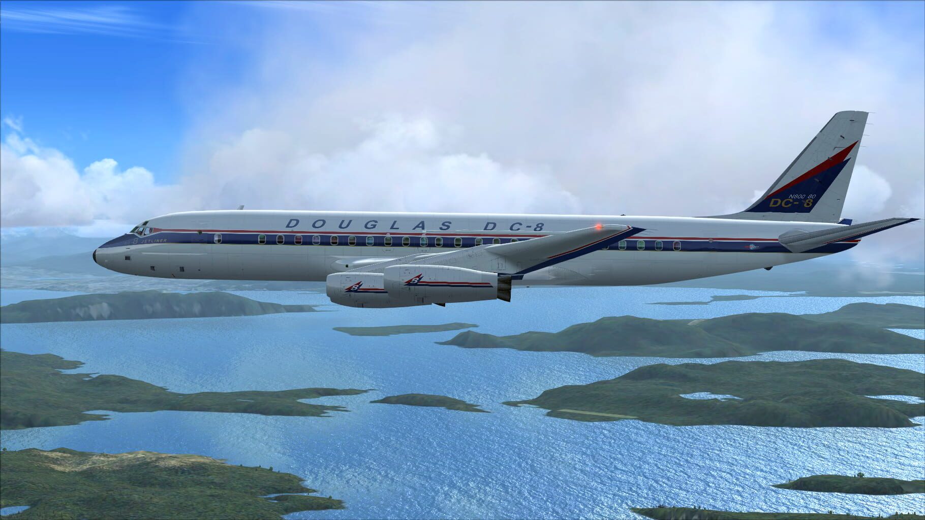 Microsoft Flight Simulator X: Steam Edition - McDonnell Douglas DC-8 Series 10 - 40