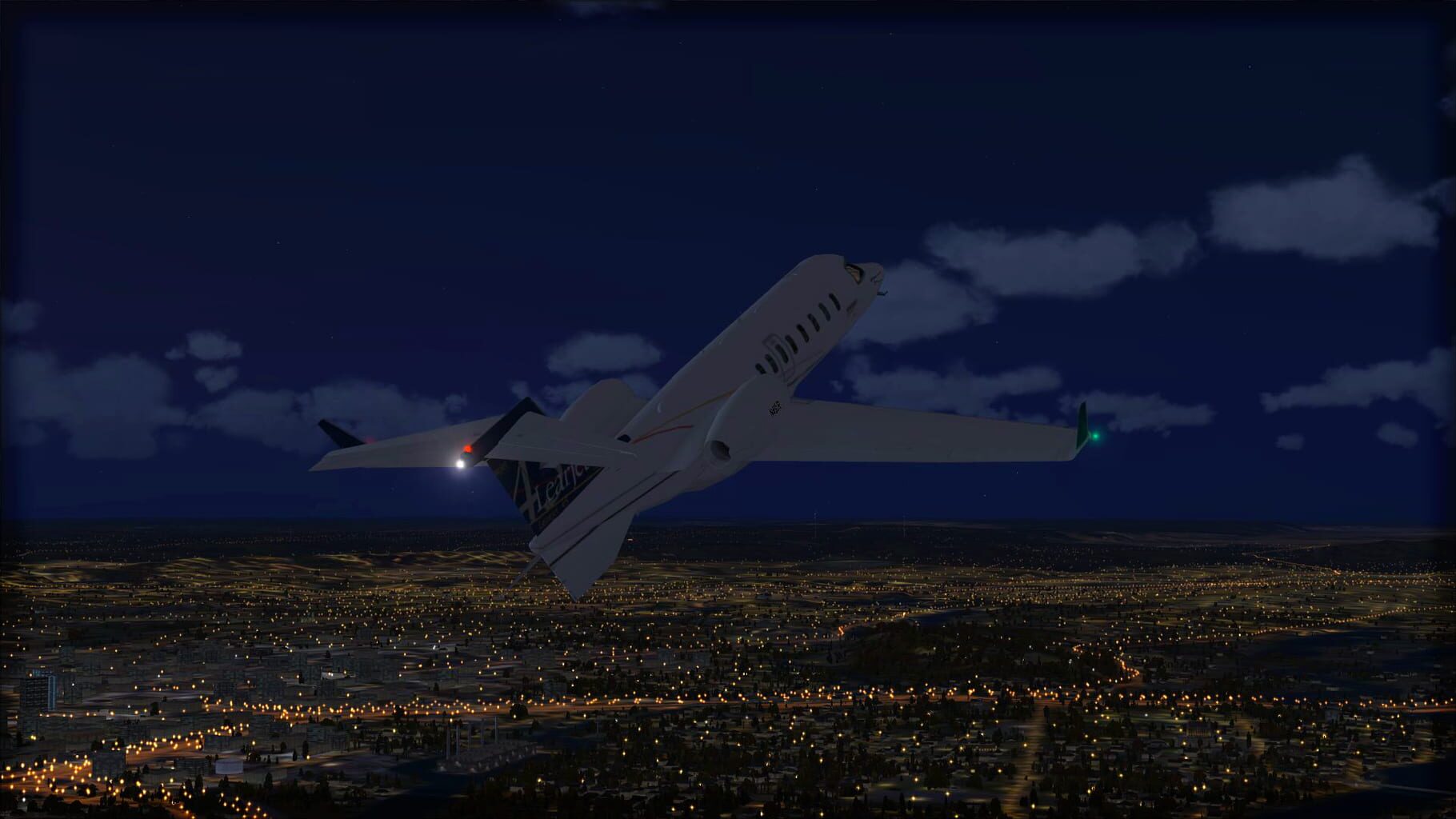 Microsoft Flight Simulator X: Steam Edition - Night Environment: Connecticut