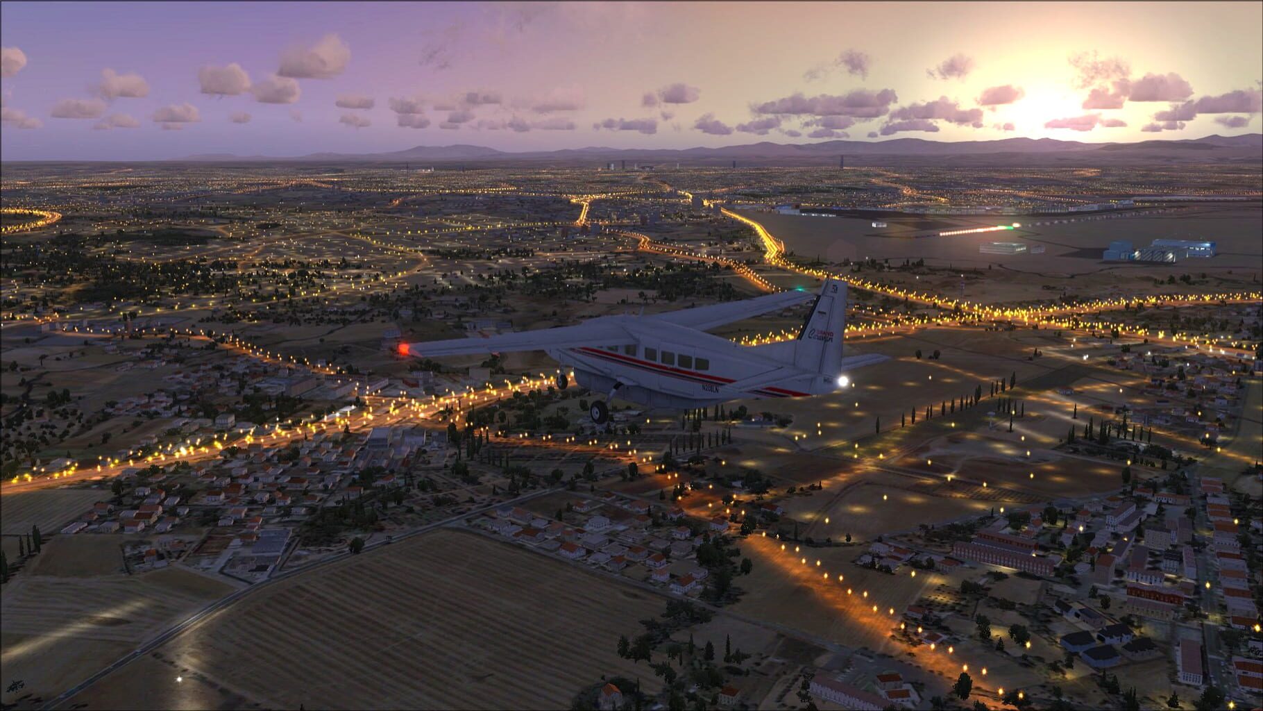 Microsoft Flight Simulator X: Steam Edition - Night Environment: Spain