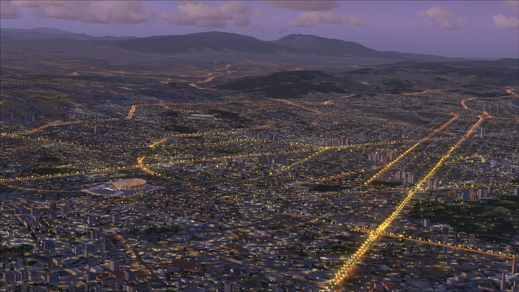 Microsoft Flight Simulator X: Steam Edition - Night Environment: Spain