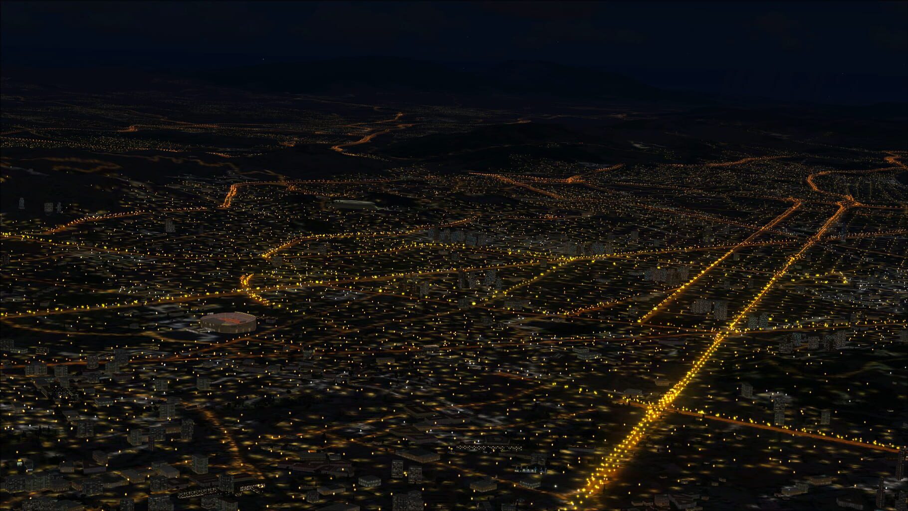 Microsoft Flight Simulator X: Steam Edition - Night Environment: Spain