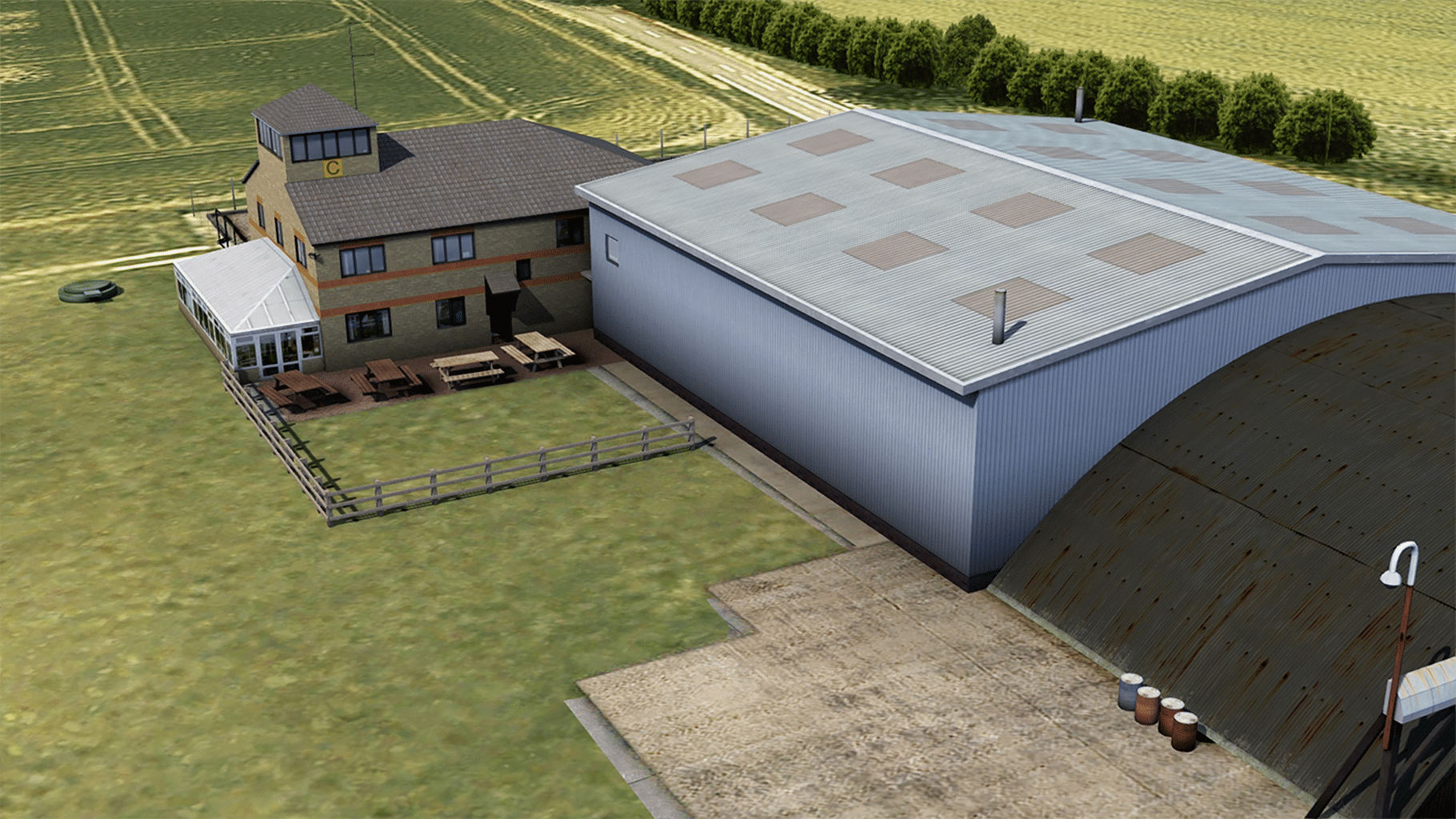 Microsoft Flight Simulator X: Steam Edition - Conington Airfield screenshot