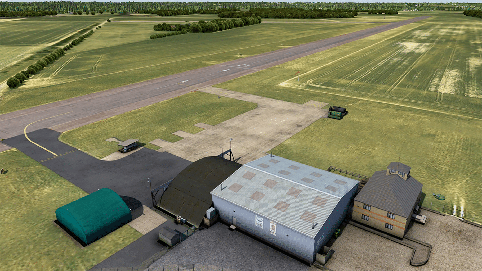 Microsoft Flight Simulator X: Steam Edition - Conington Airfield screenshot