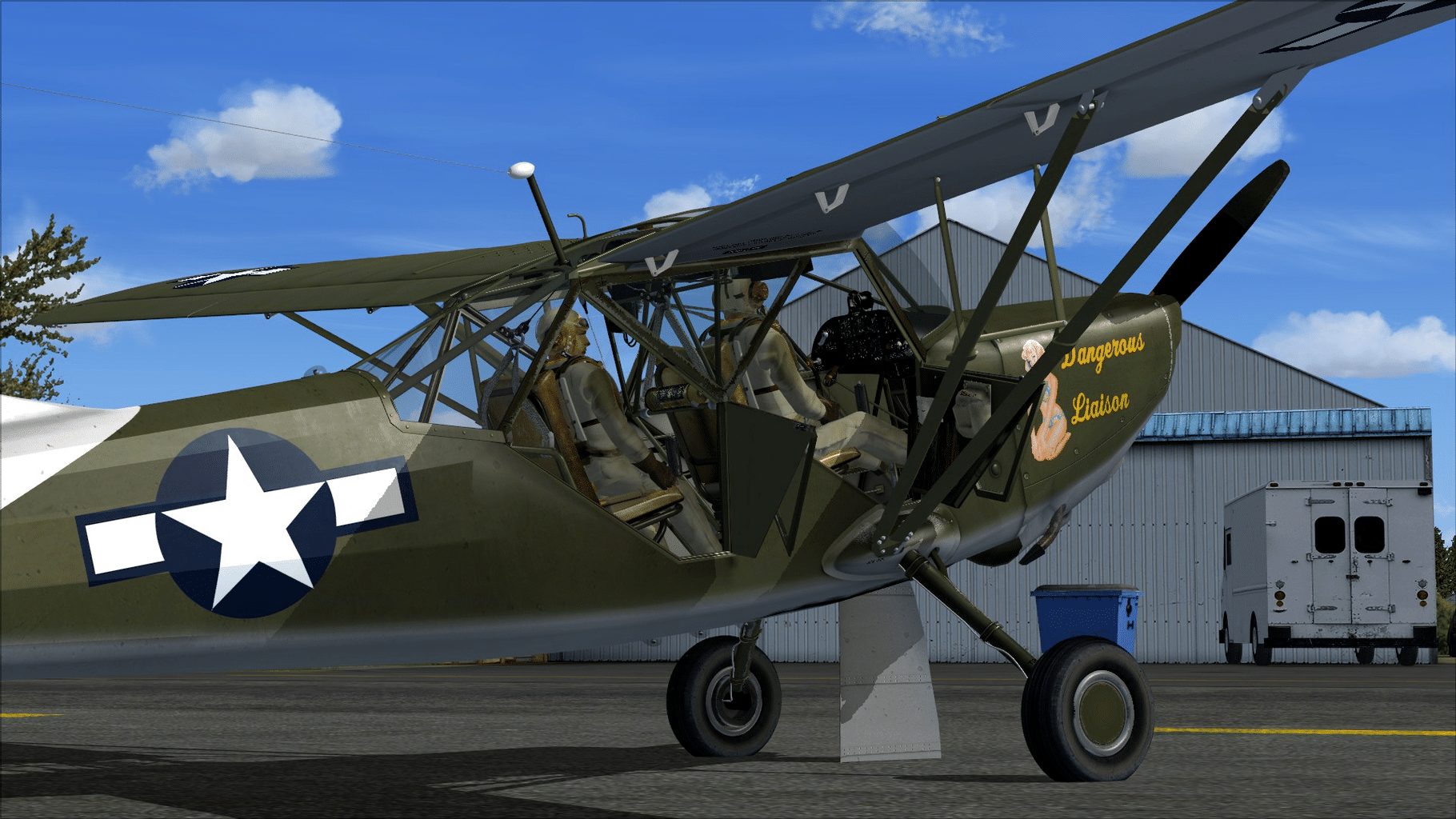 Microsoft Flight Simulator X: Steam Edition - Stinson L-5 Sentinel screenshot