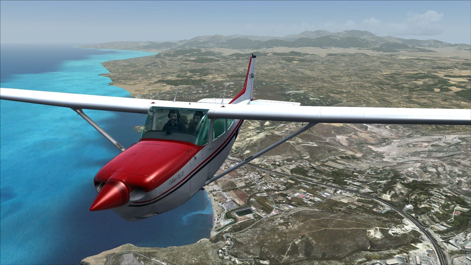 Microsoft Flight Simulator X: Steam Edition - Cessna C172RG Cutlass