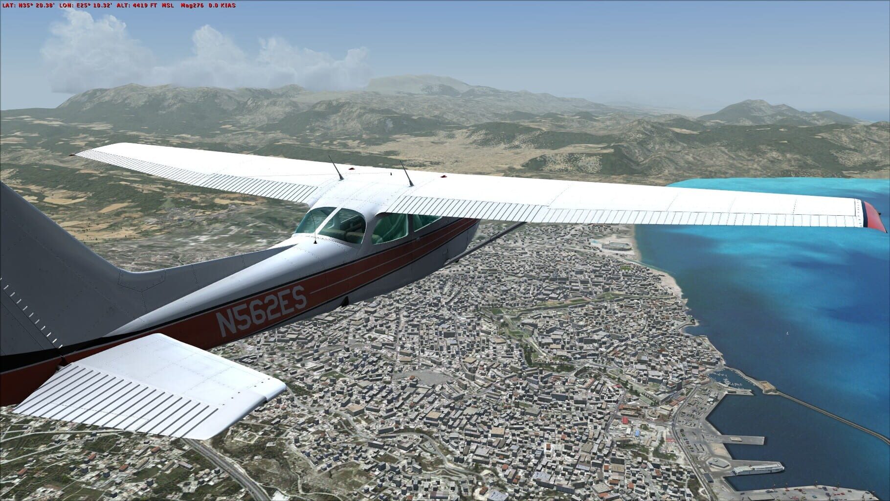 Microsoft Flight Simulator X: Steam Edition - Cessna C172RG Cutlass