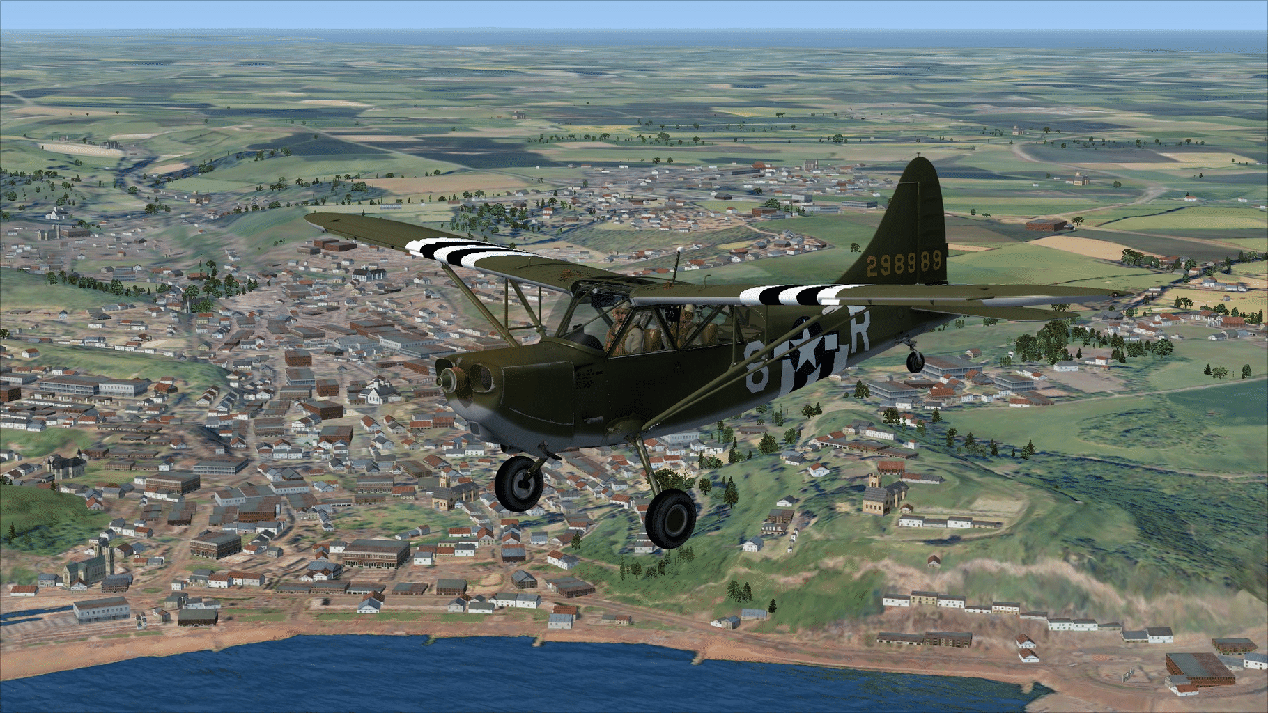 Microsoft Flight Simulator X: Steam Edition - Stinson L-5 Sentinel screenshot