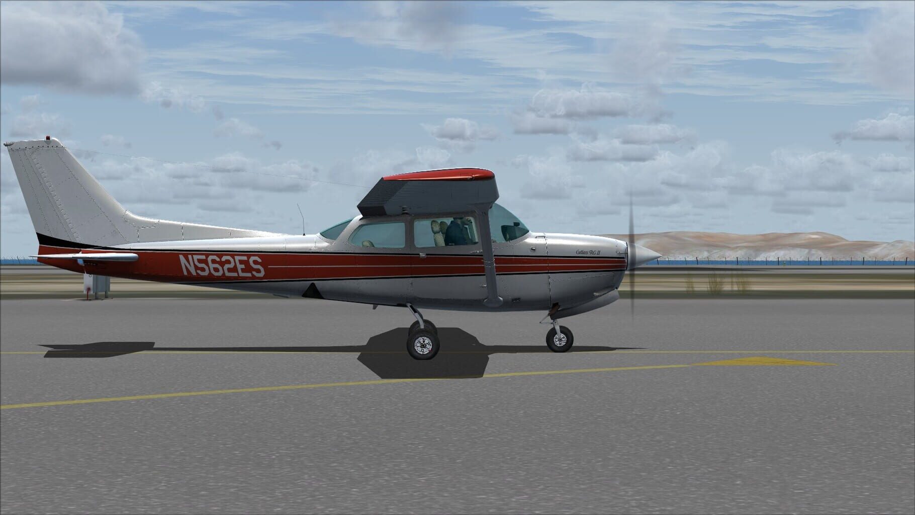 Microsoft Flight Simulator X: Steam Edition - Cessna C172RG Cutlass